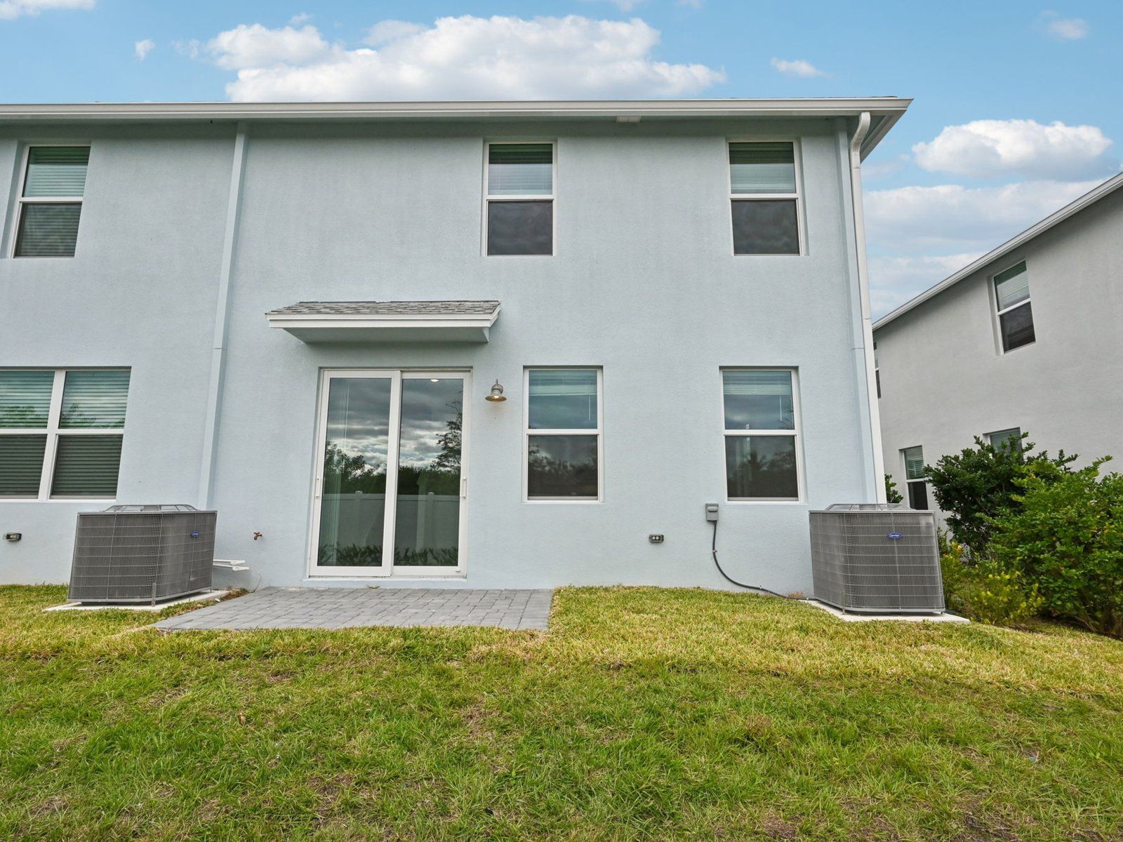 Back exterior