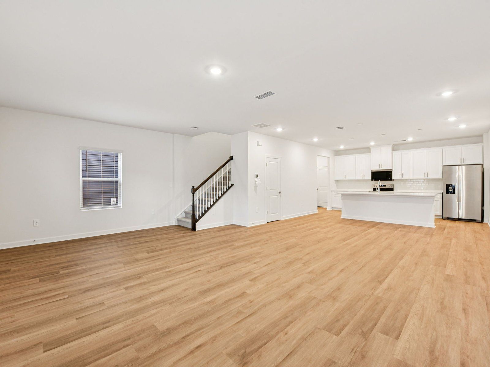 Our open-concept floorplan makes hosting a breeze.
