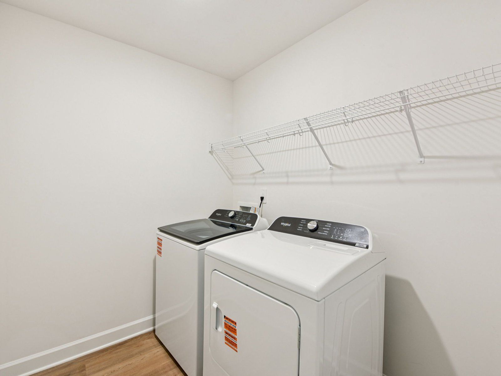 Laundry day can be a breeze with more room to store and organize your cleaning essentials.