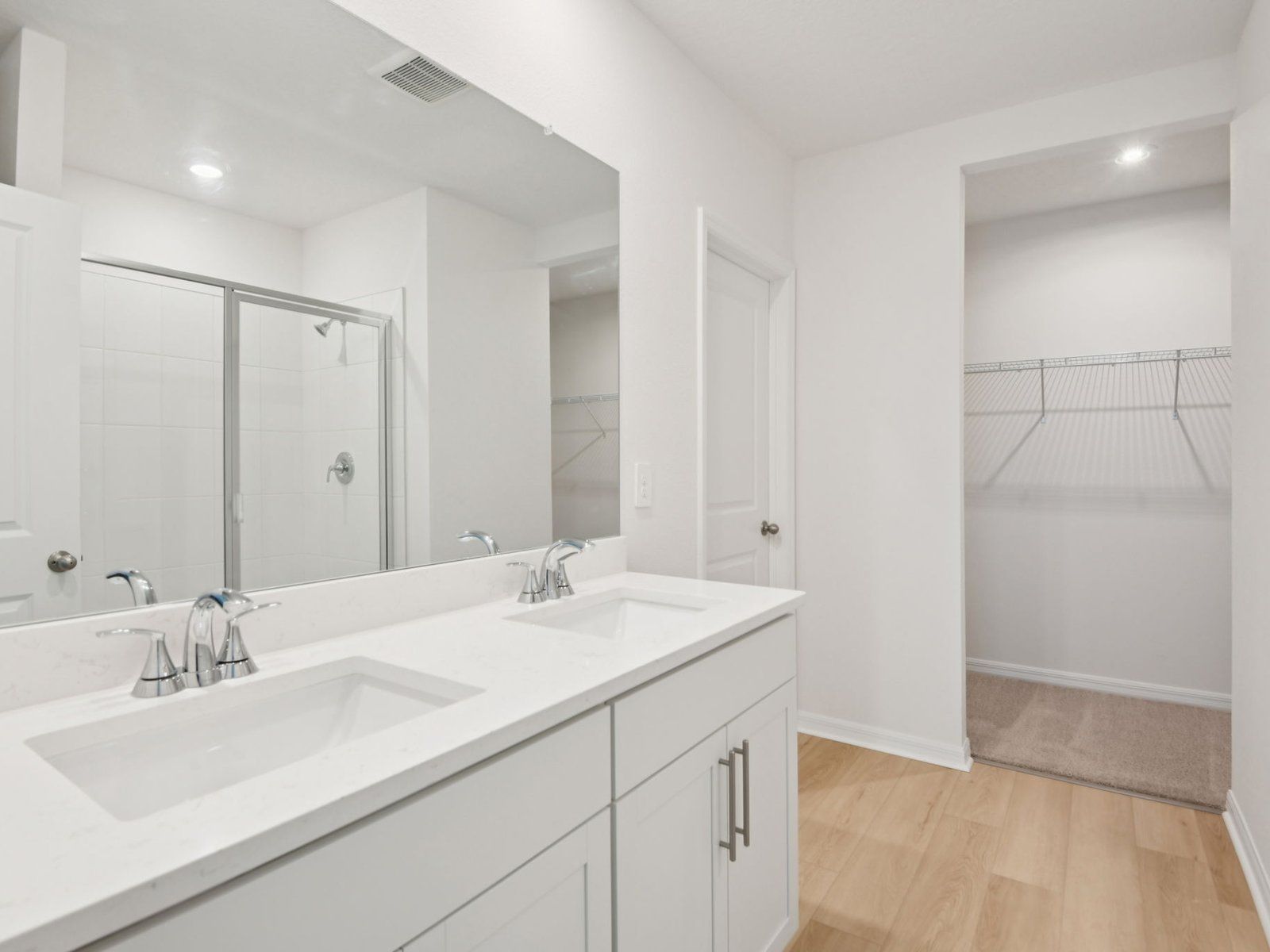 The Bluebell Floorplan Primary Bathroom.