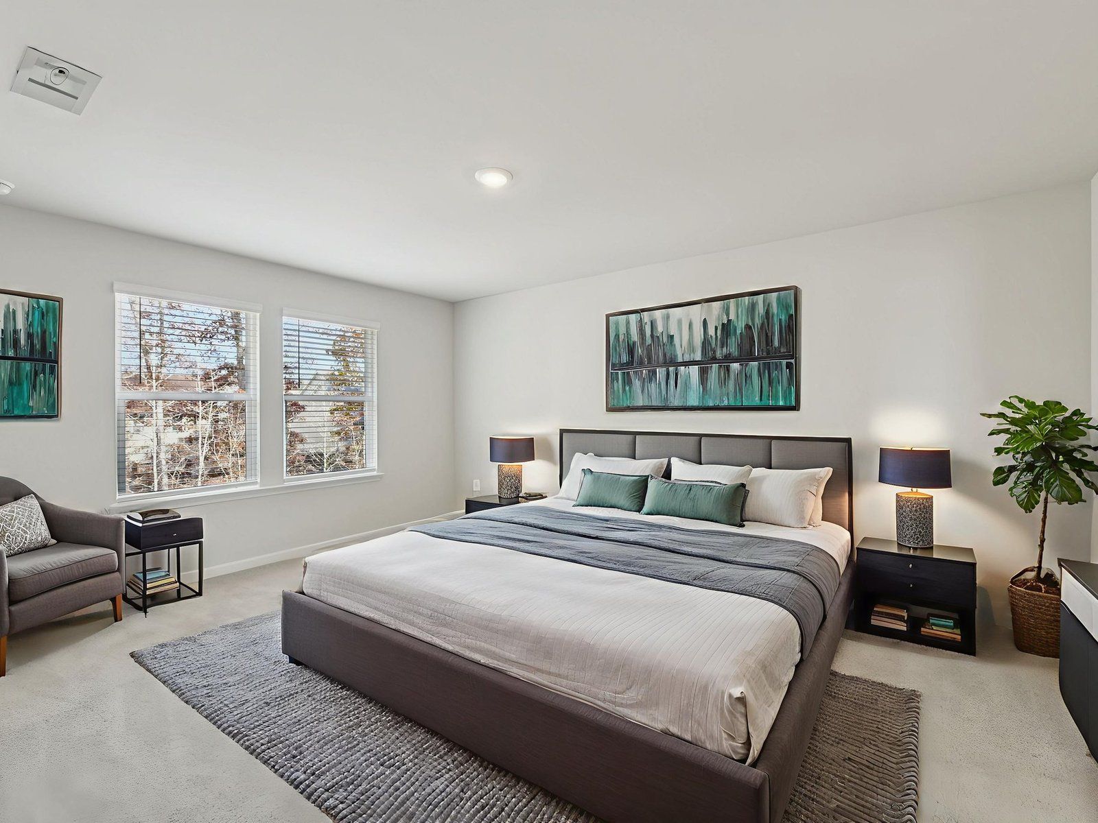 The Dakota Basement floorplan with the Radiant Frost interior package.