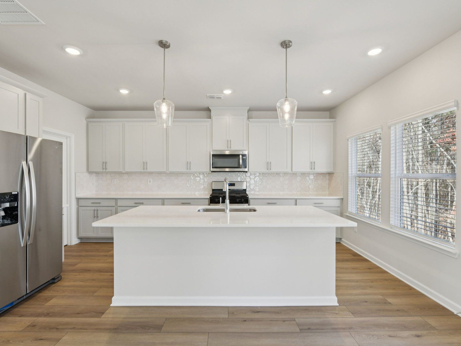 The Dakota Basement floorplan with the Radiant Frost interior package.