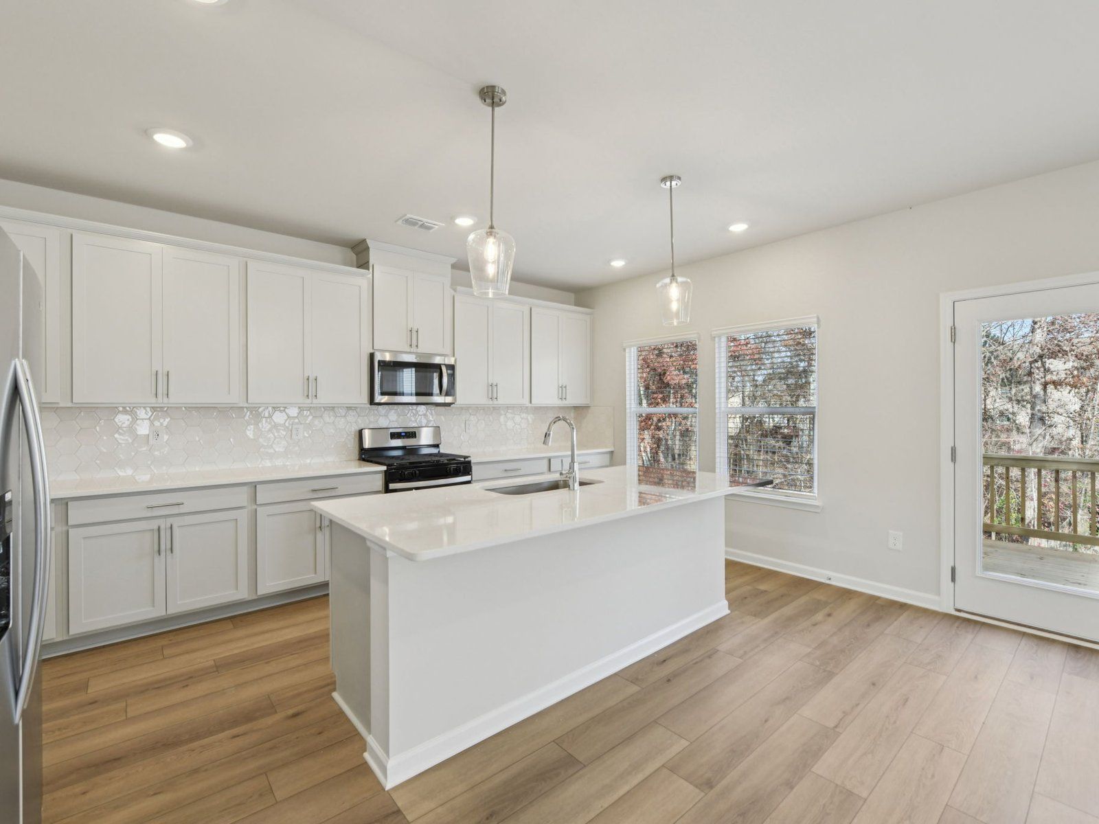 The Dakota Basement floorplan with the Radiant Frost interior package.
