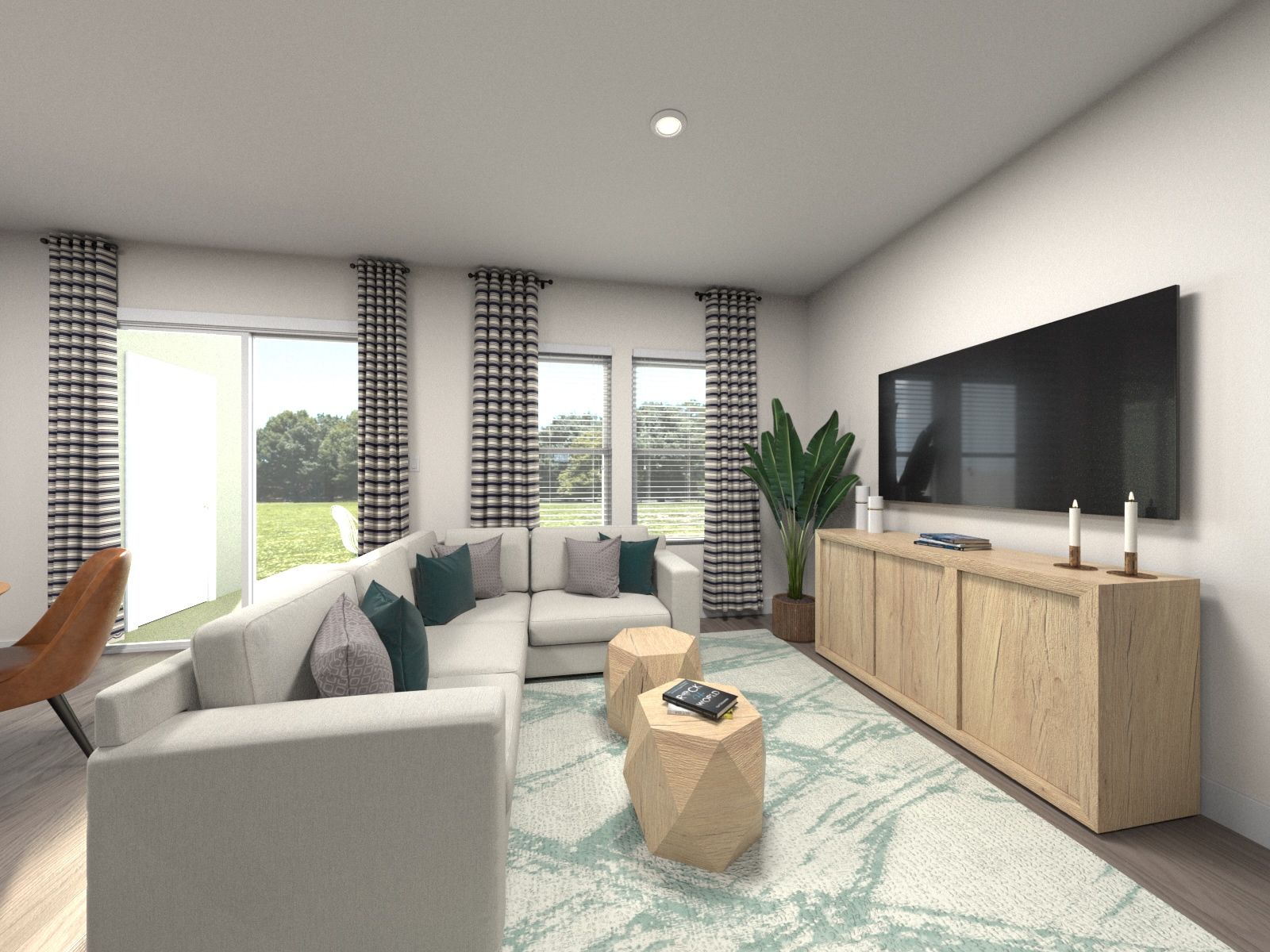 Welcome to the Troy floorplan rendering at Crossing at Abner Creek Townes.