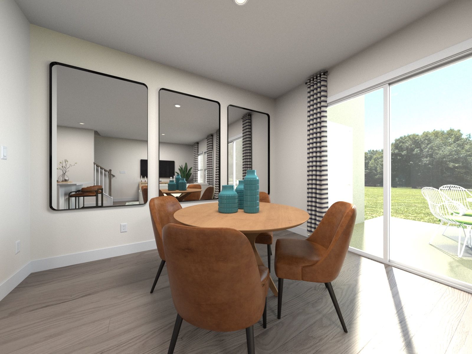 Welcome to the Troy floorplan rendering at Crossing at Abner Creek Townes.