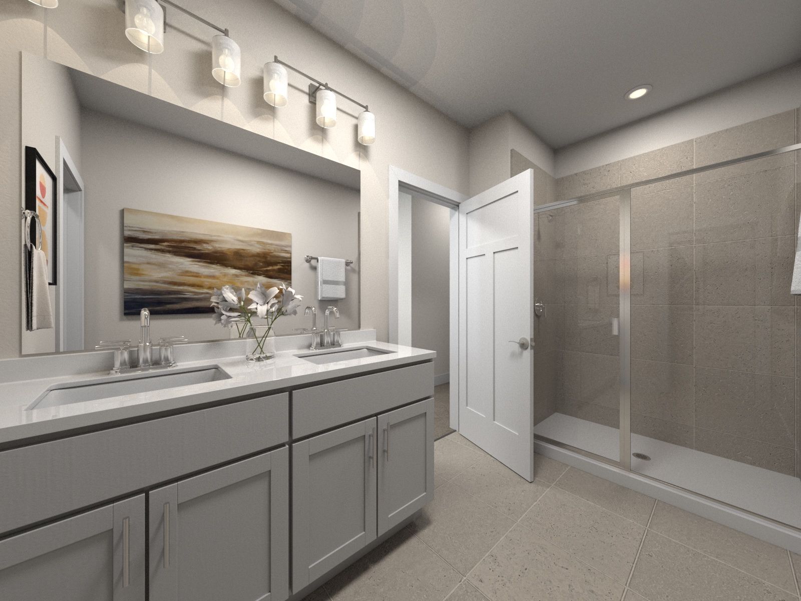 Welcome to the Artemis floorplan rendering at Crossing at Abner Creek Townes.