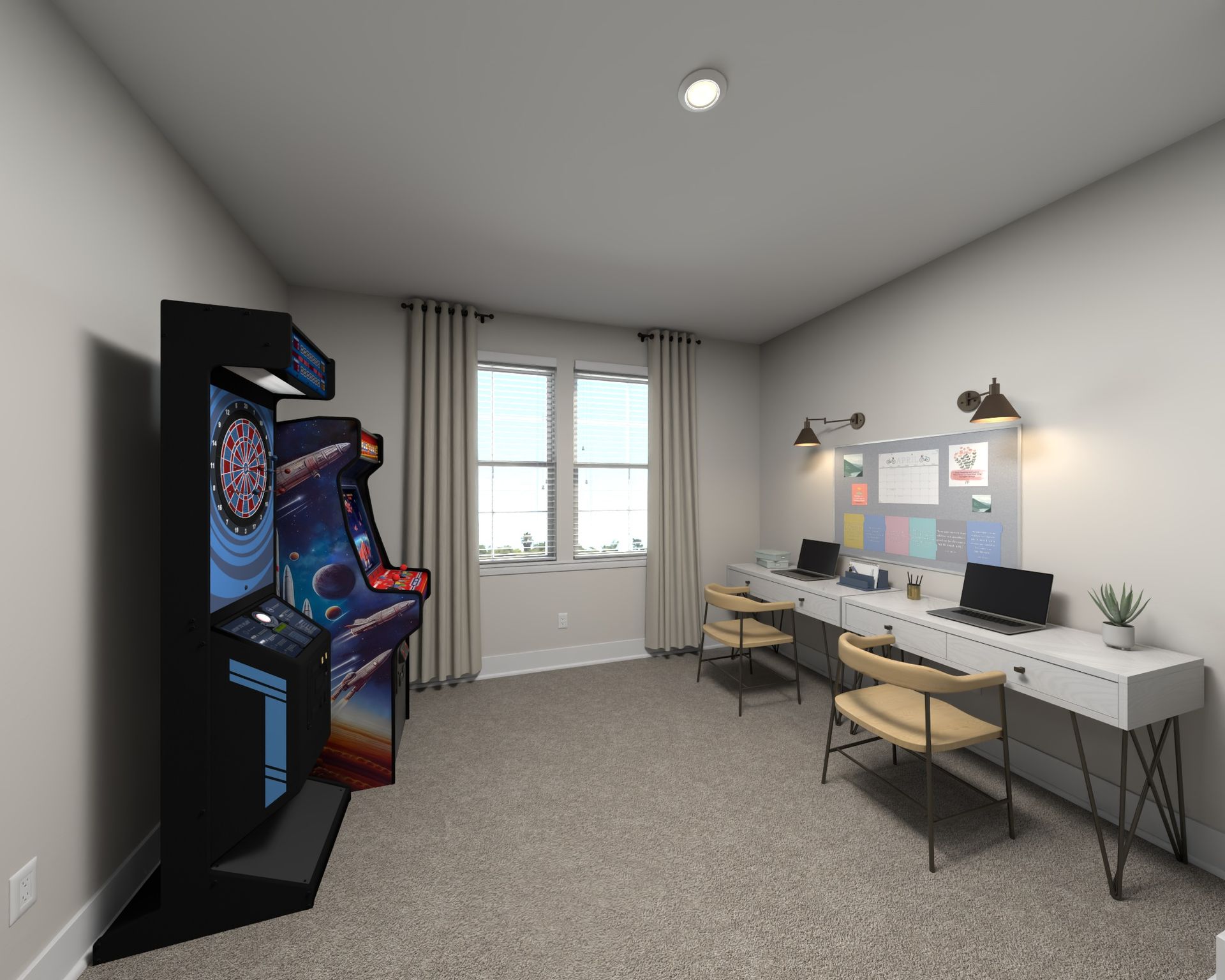 Loft in the Lakeland floorplan at Meritage Homes.