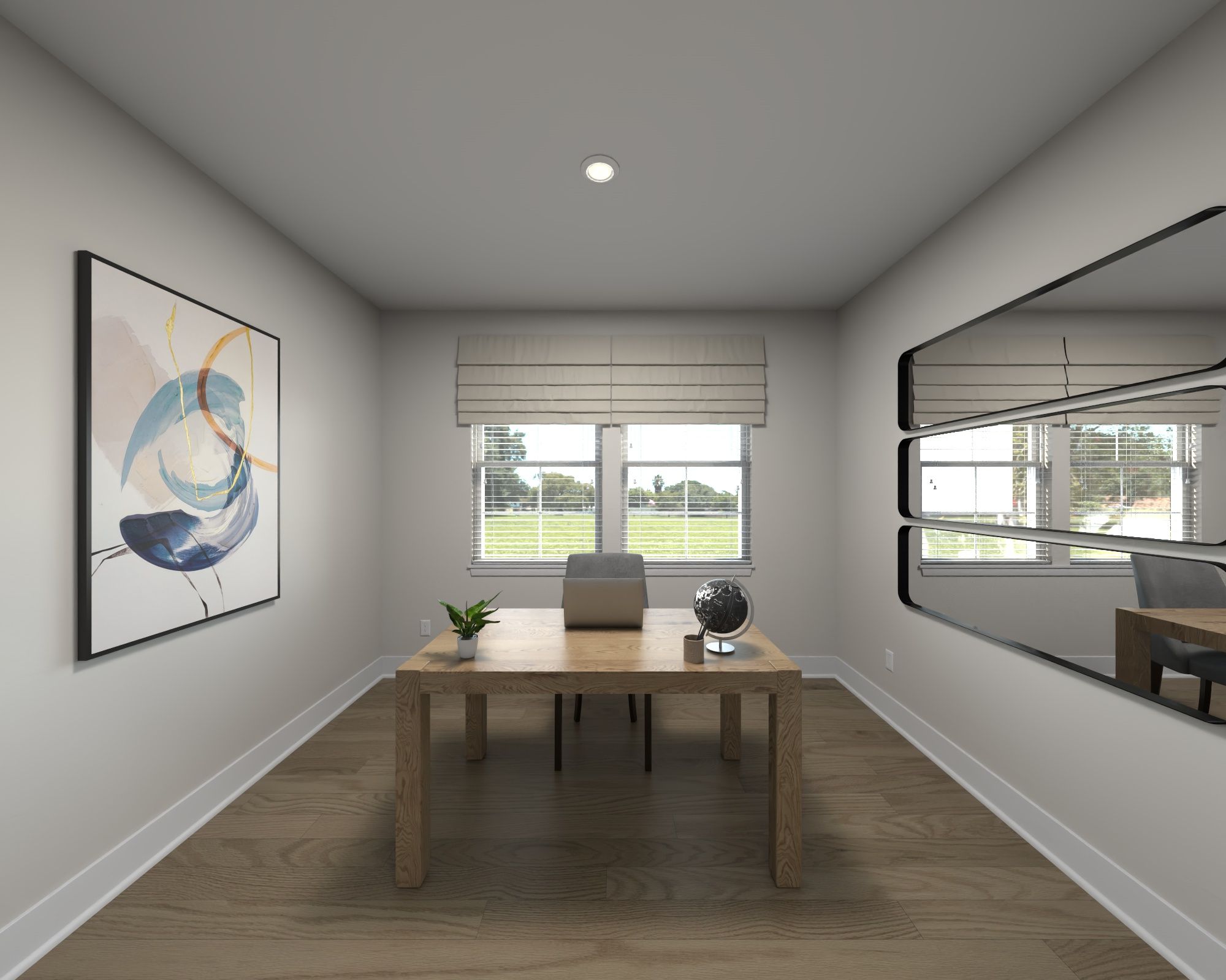 Study in the Lakeland floorplan at Meritage Homes.