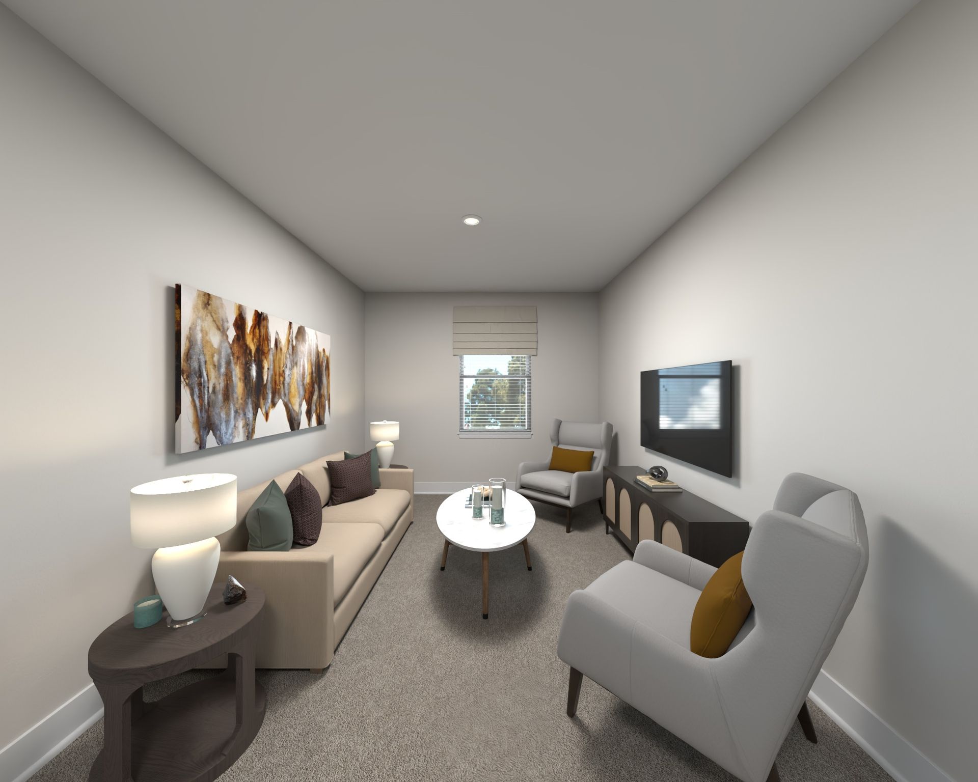 Loft in the Quinton floorplan at Meritage Homes.
