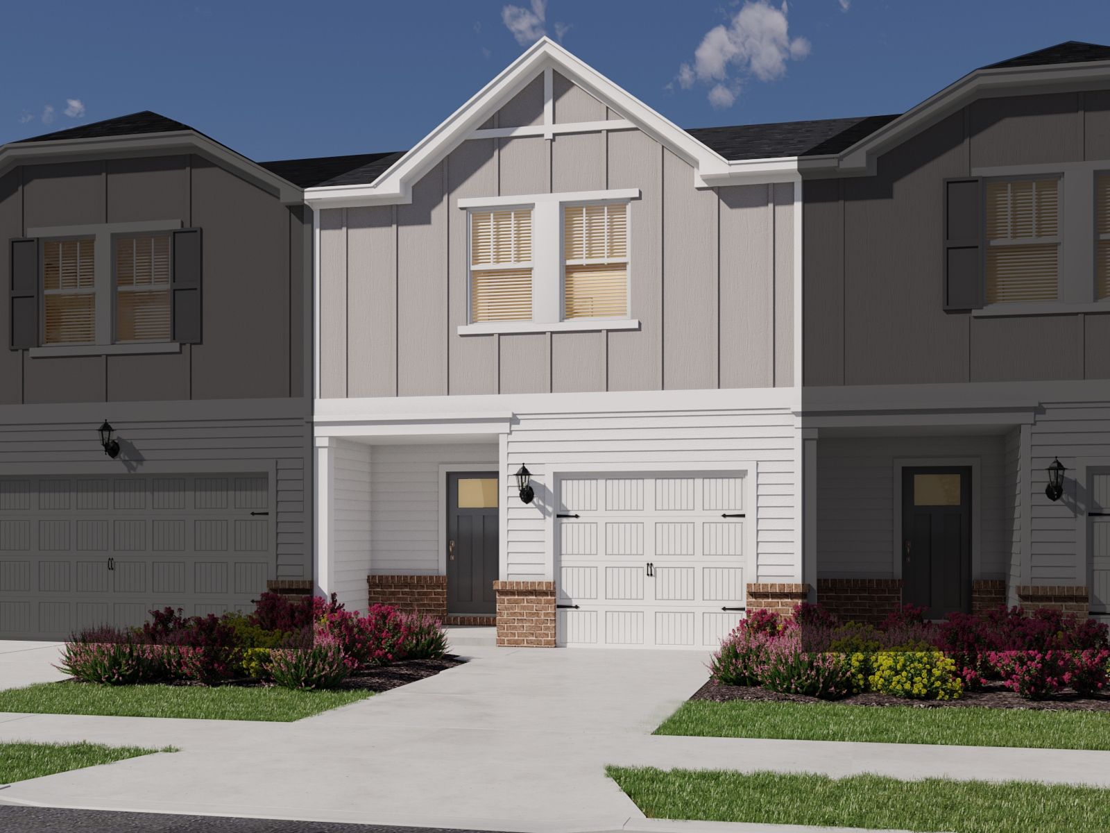 Amber - Northbrook Village Townes: Taylors, South Carolina - Meritage Homes