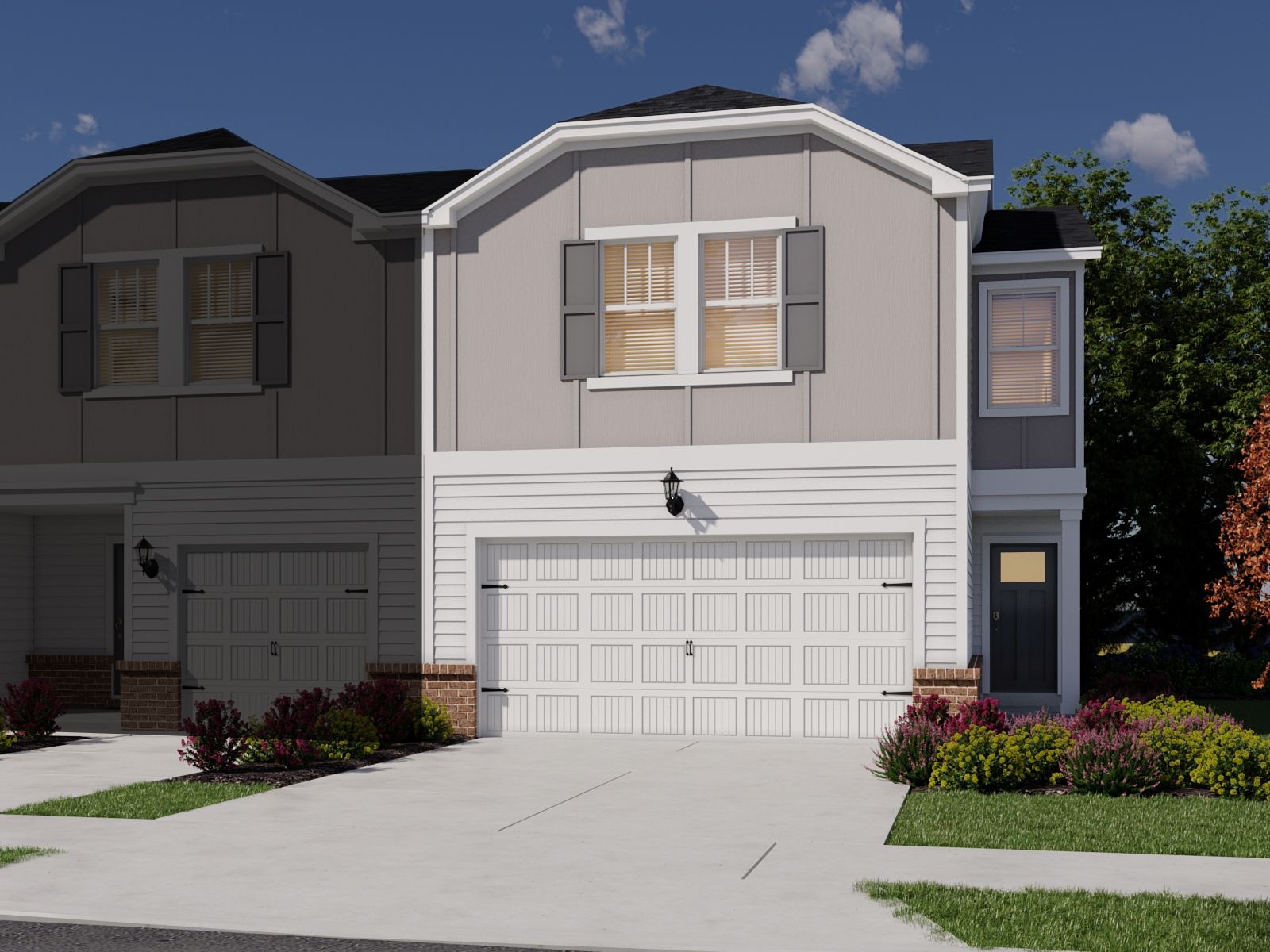 Opal - Northbrook Village Townes: Taylors, South Carolina - Meritage Homes
