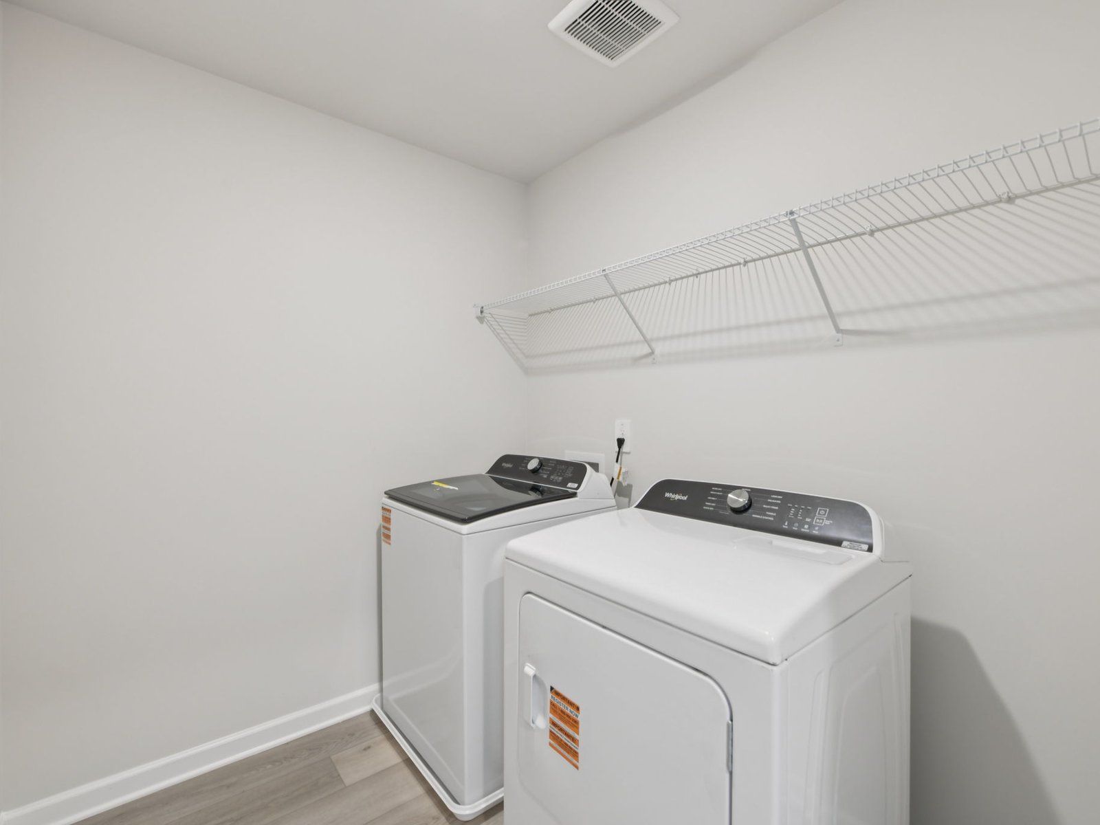 Laundry room in the Lewiston floorplan at a Meritage Homes community in Atlanta, GA.