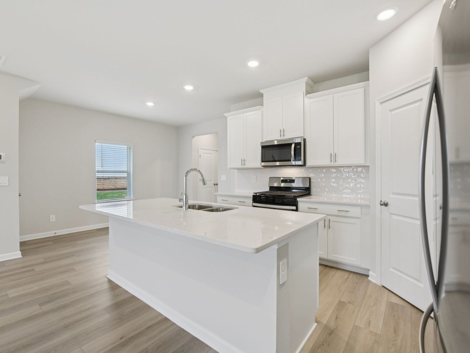 Kitchen in the Lewiston floorplan at a Meritage Homes community in Atlanta, GA.