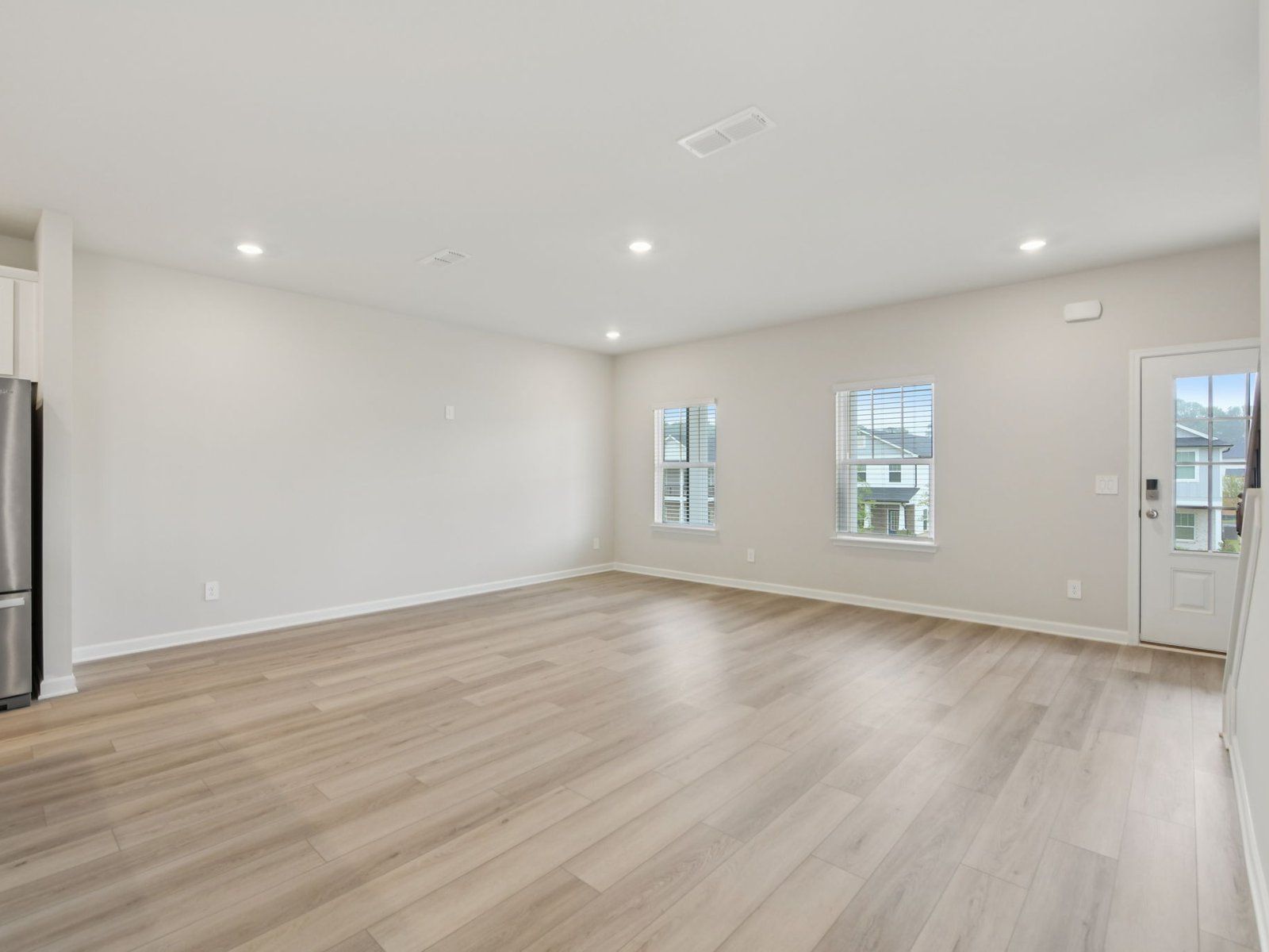 Great room in the Lewiston floorplan at a Meritage Homes community in Atlanta, GA.