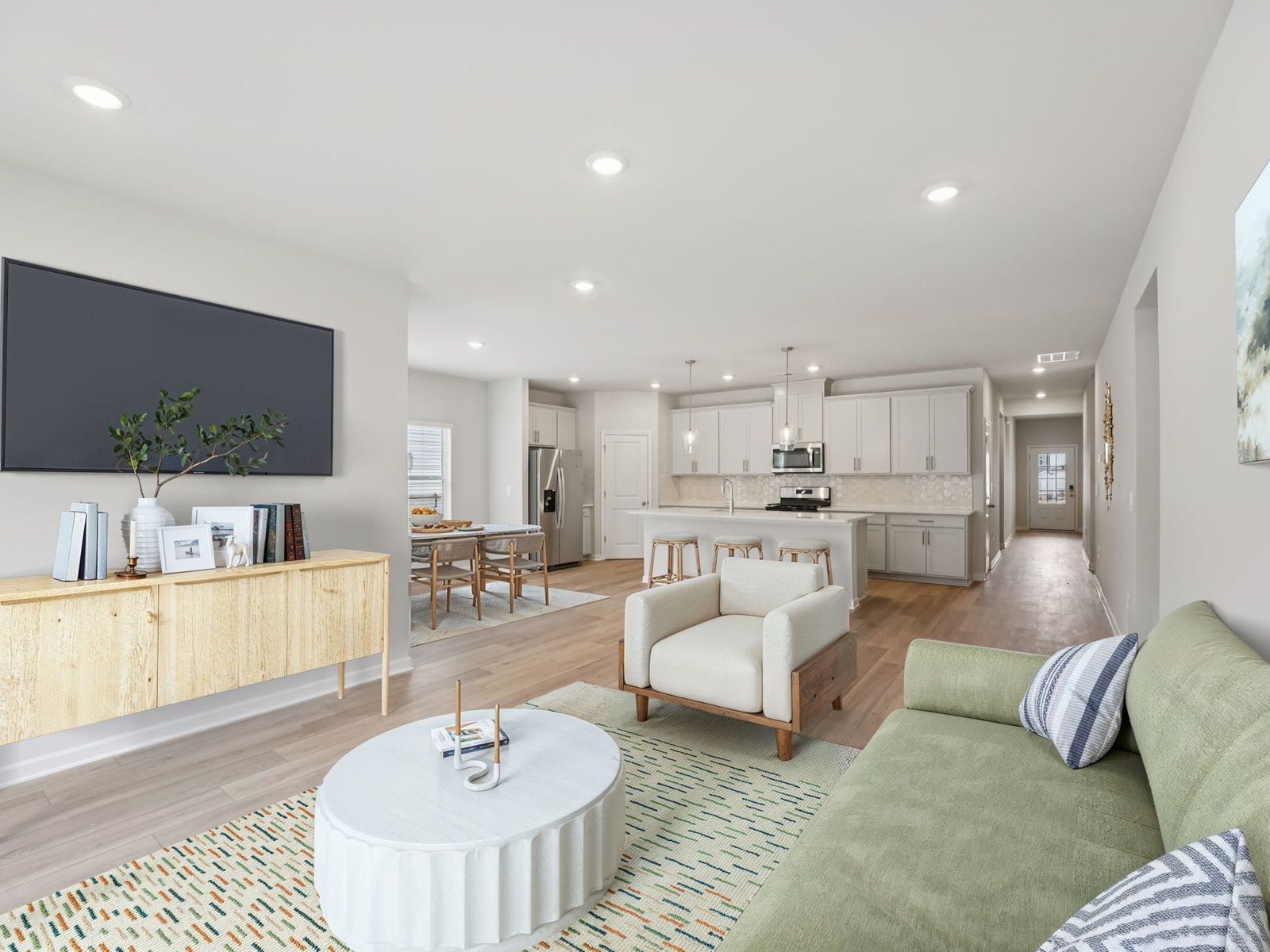 The Gibson floorplan with the Finesse Linen interior package.
