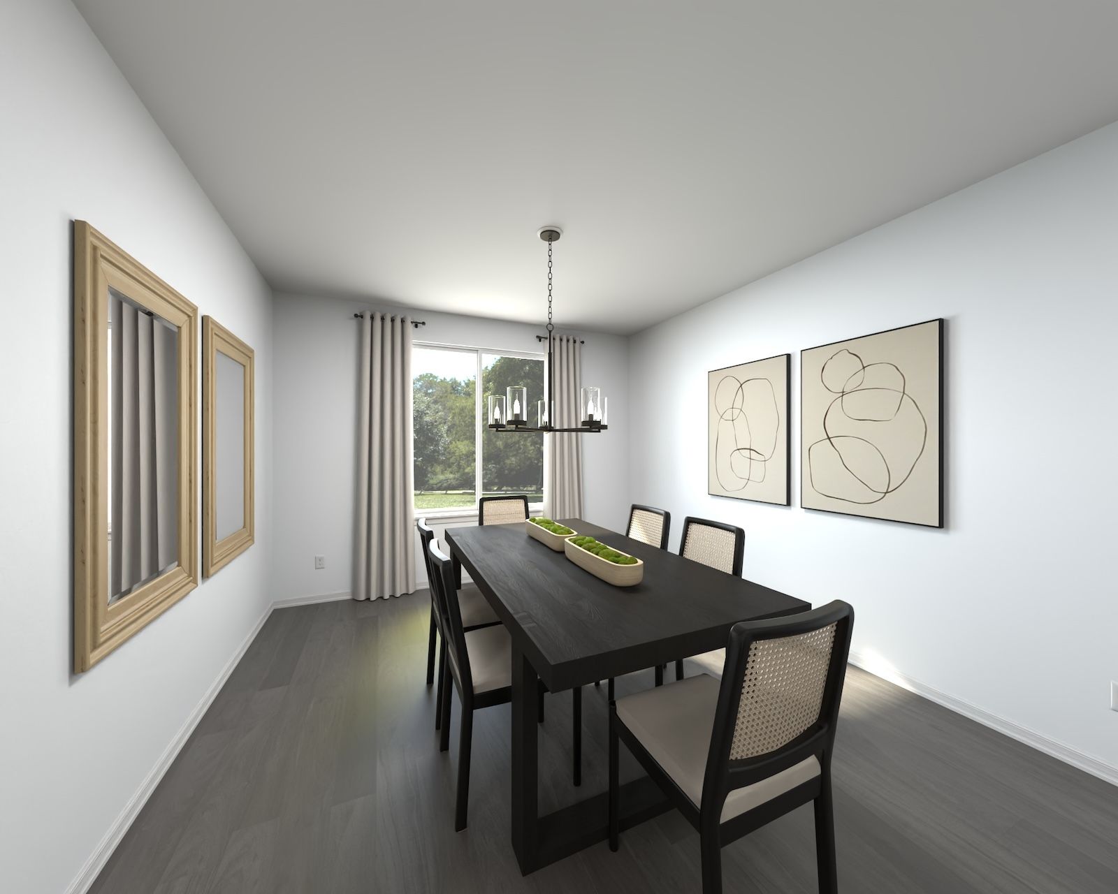 Rendering of the Paloma Dining Room