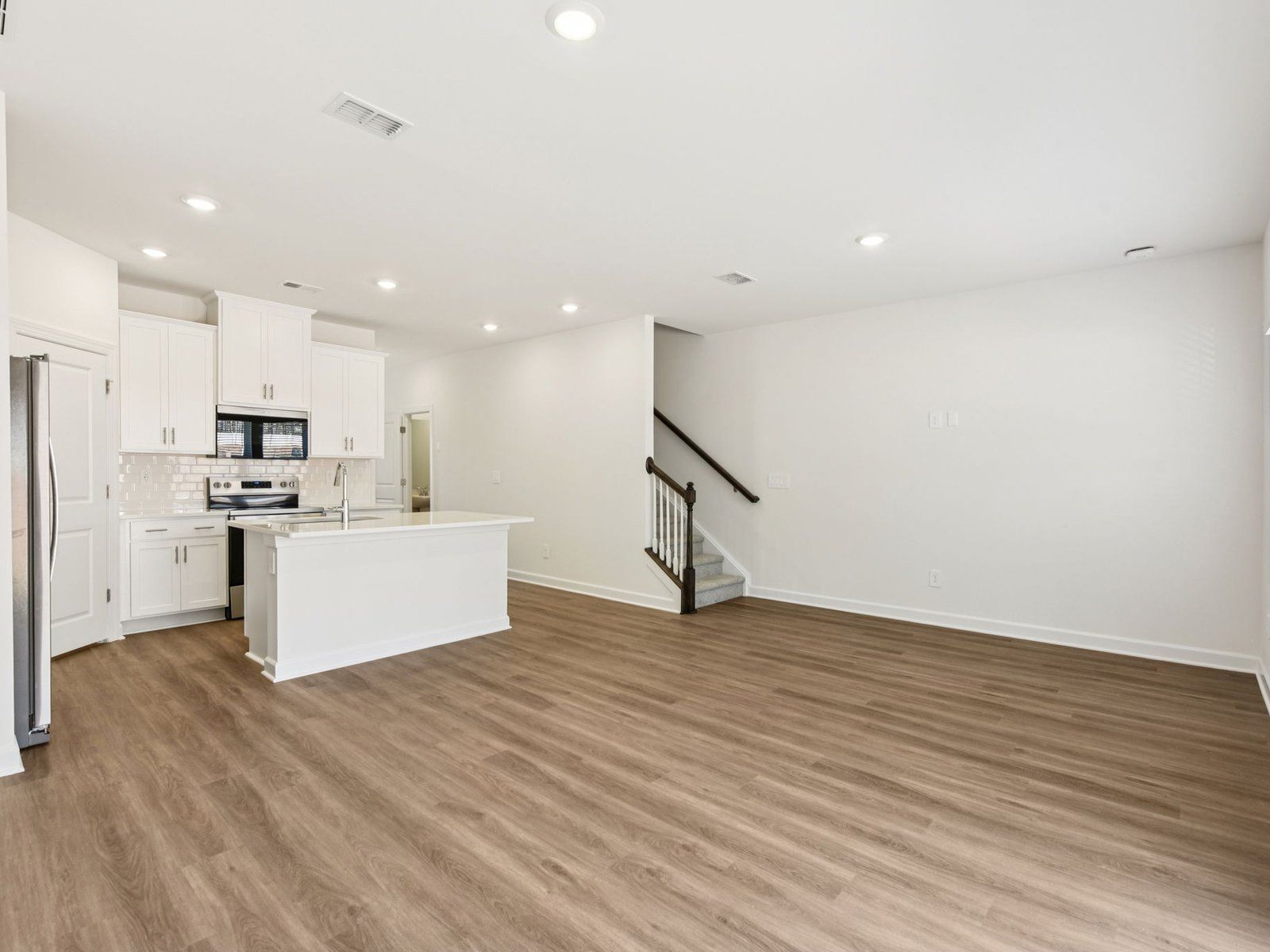 Our open-concept floorplan makes hosting a breeze.