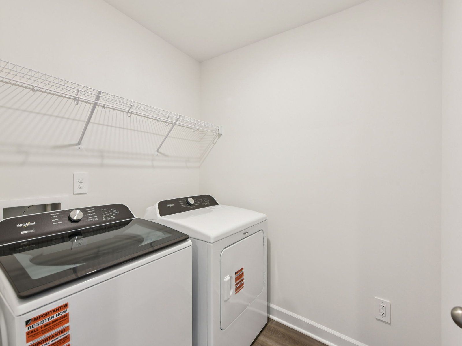 Laundry day can be a breeze with more room to store and organize your cleaning essentials.