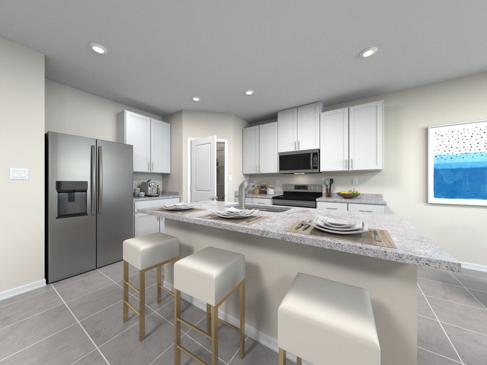 Rendering of Bluebell Kitchen