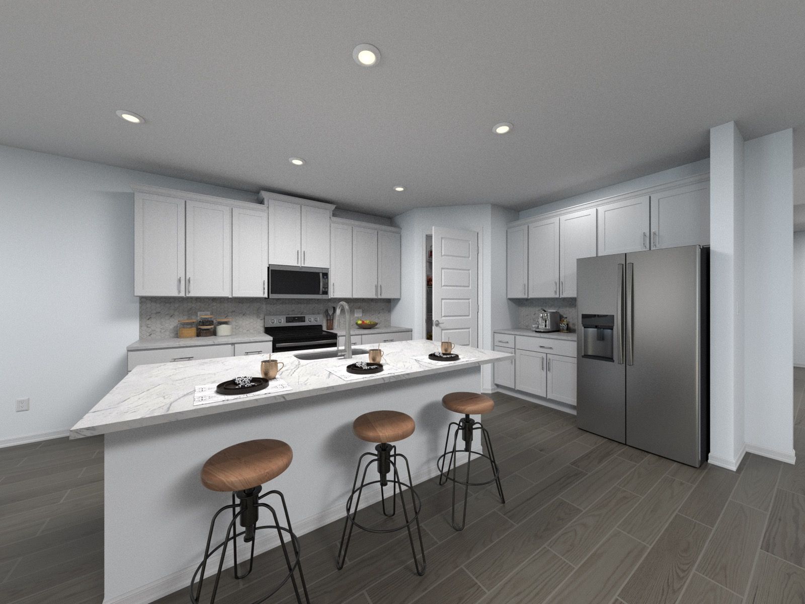 Rendering of Jasmine Kitchen