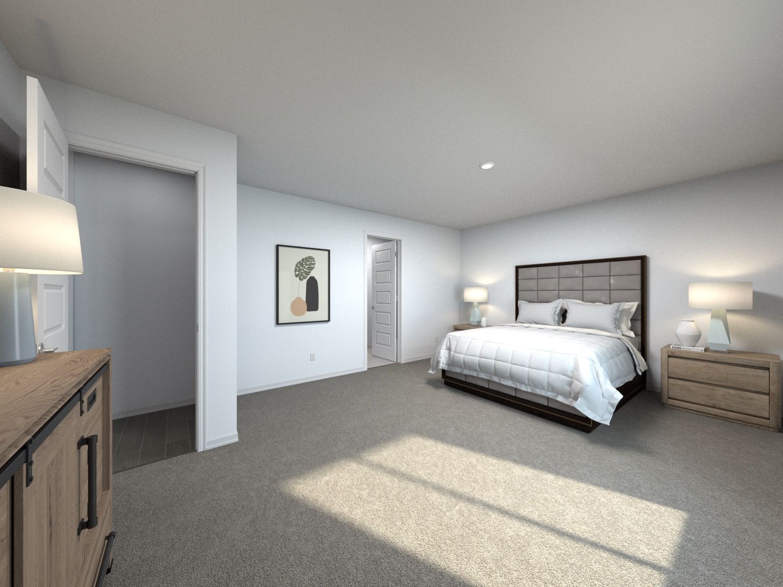Rendering of Jasmine Primary Bedroom