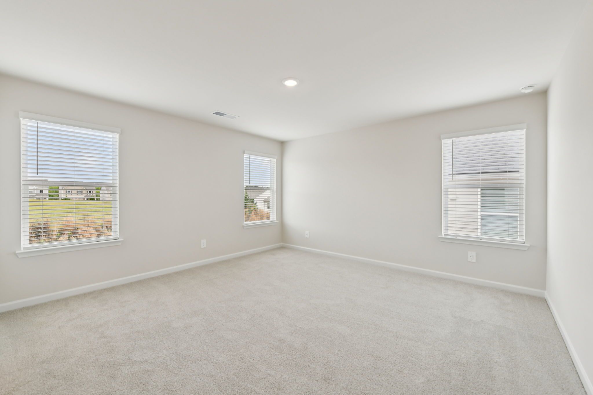 The Dallas floorplan with the Cozy Almond interior package modeled at Hawthorne Station.