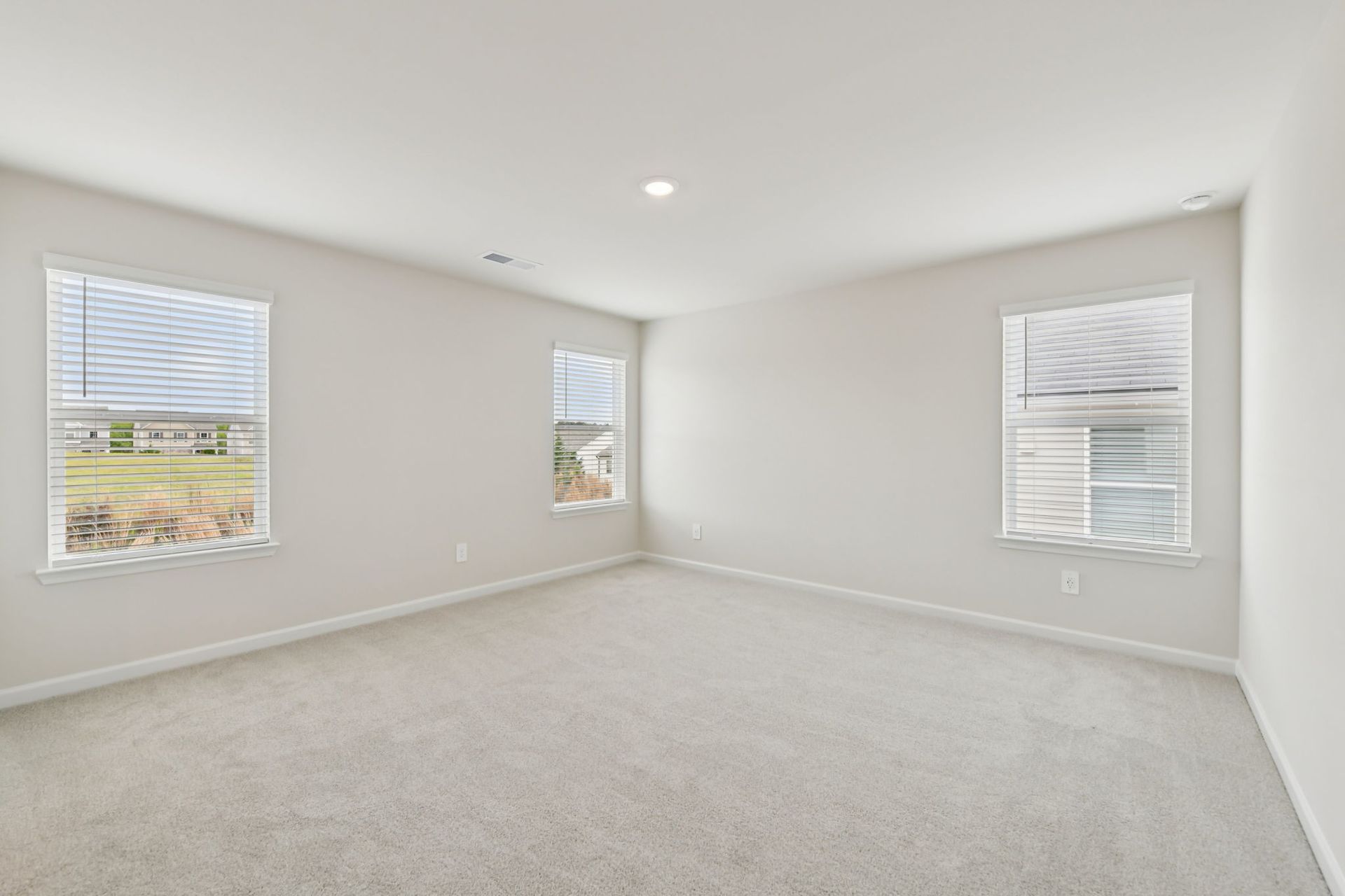 The Dallas floorplan with the Cozy Almond interior package modeled at Hawthorne Station.