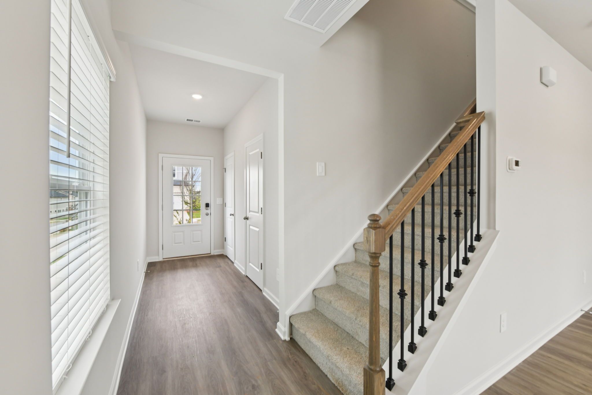 The Dallas floorplan with the Cozy Almond interior package modeled at Hawthorne Station.