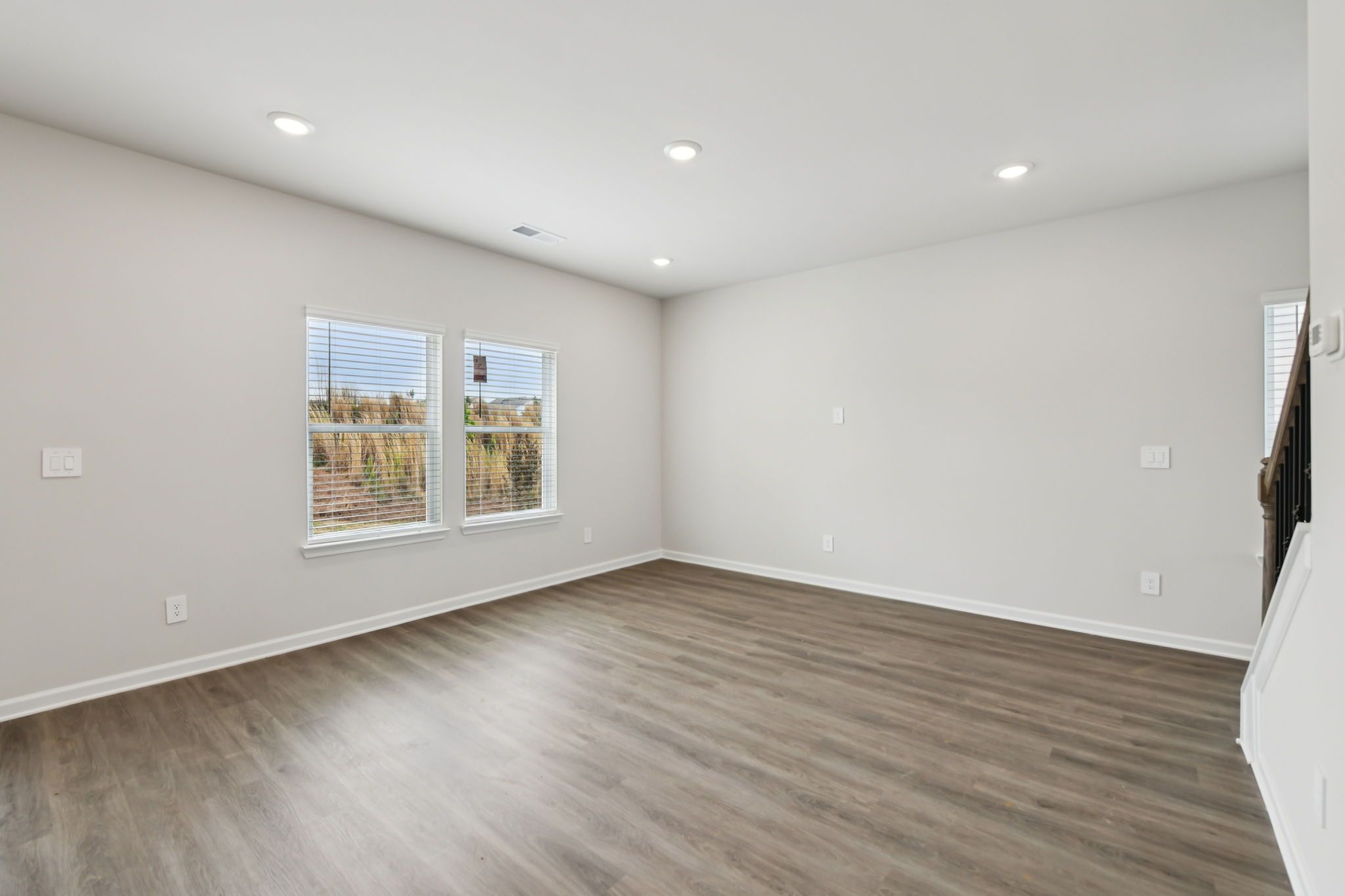 The Dallas floorplan with the Cozy Almond interior package modeled at Hawthorne Station.