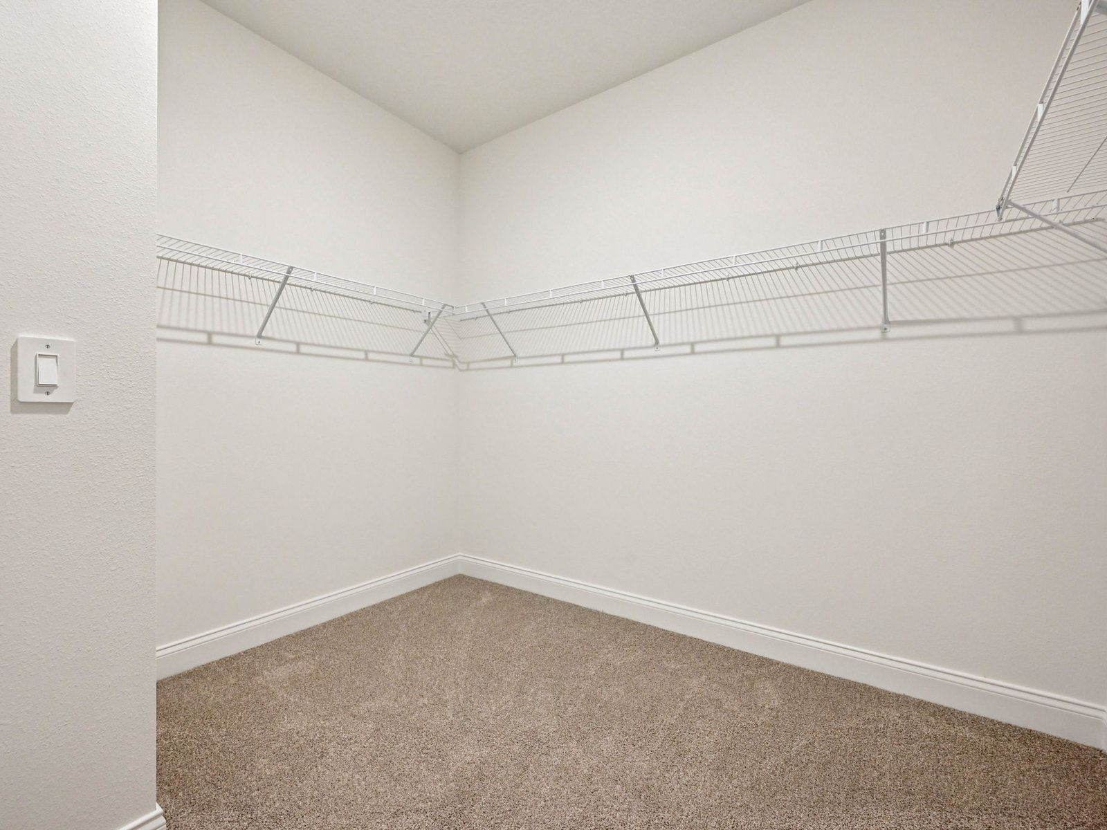 Primary closet