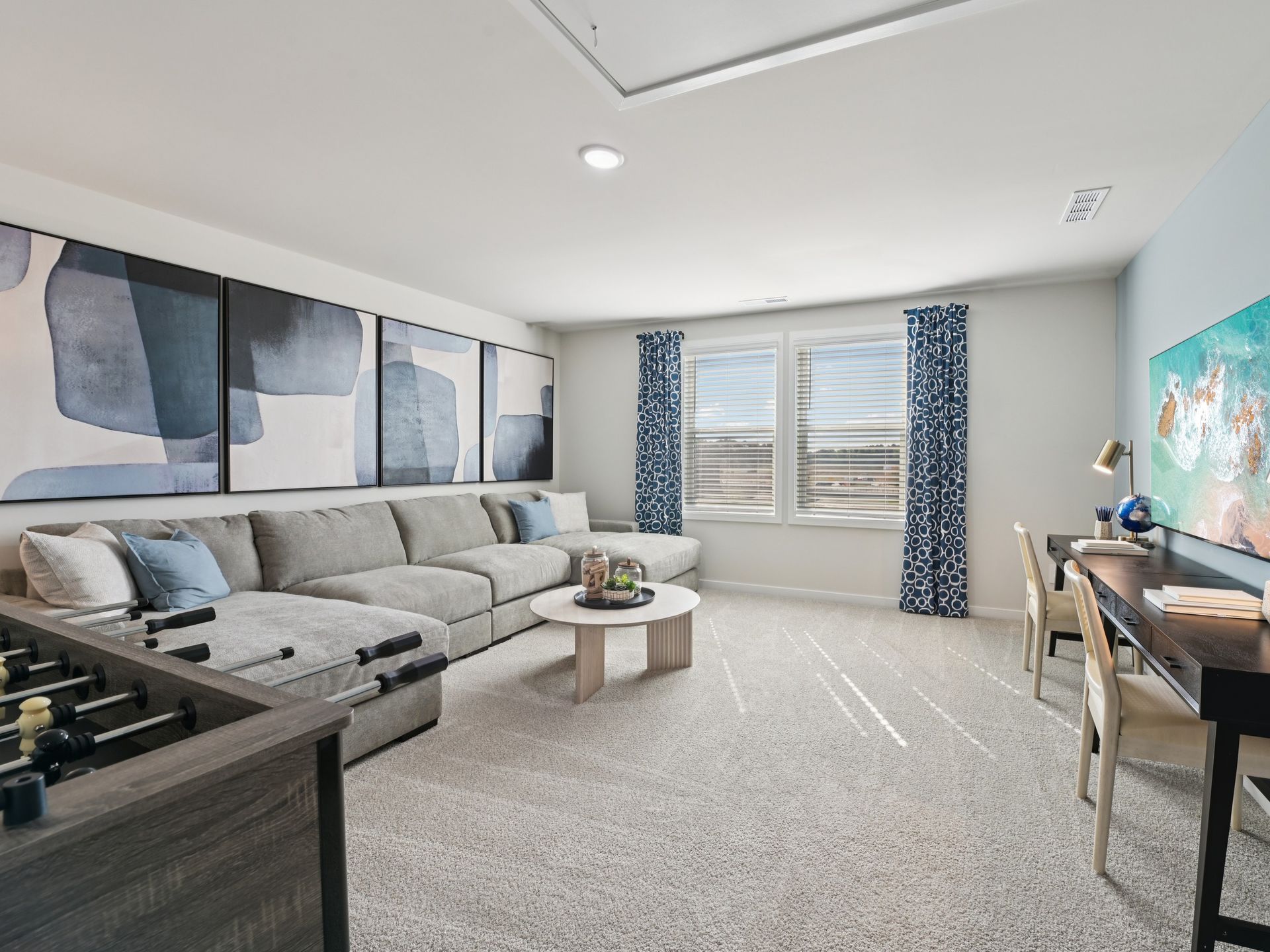 Loft in the Sherwood floorplan at a Meritage Homes community in Wendell, NC.