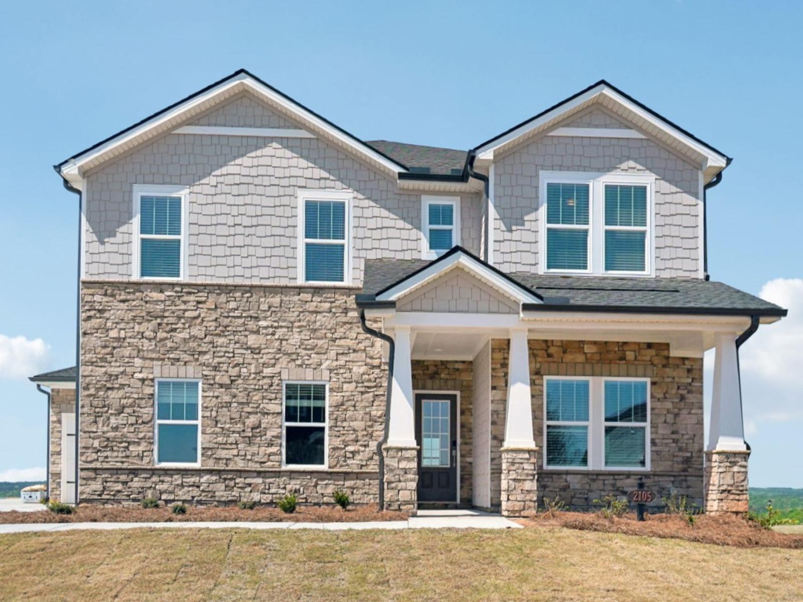 Taylorsville - River Pointe: Monroe, Georgia - Meritage Homes