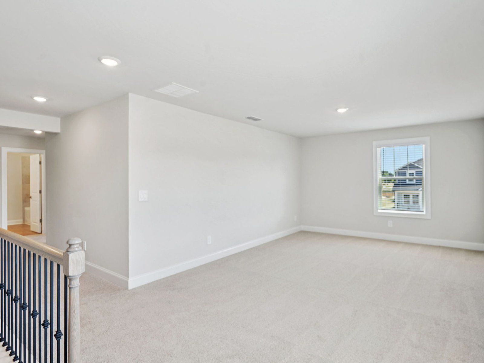 The Taylorsville floorplan with the Elegant Minimalism Linen interior package modeled at River Pointe.