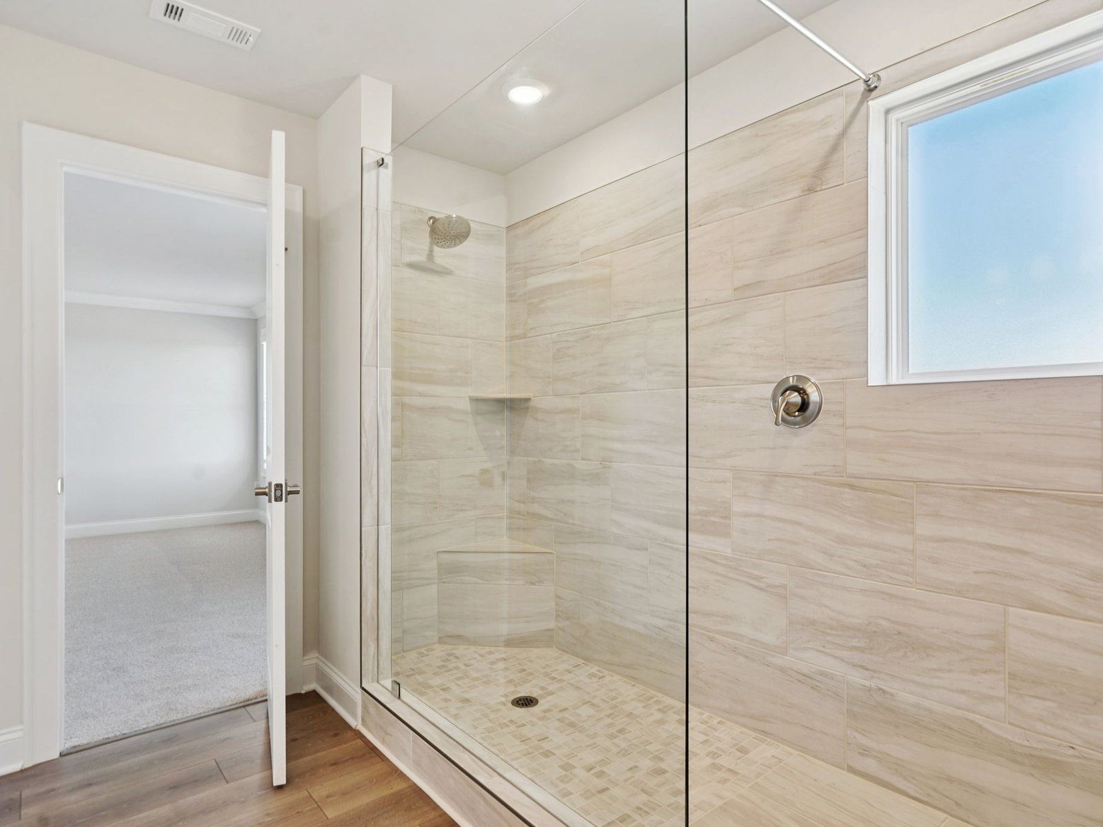 The Taylorsville floorplan with the Elegant Minimalism Linen interior package modeled at River Pointe.