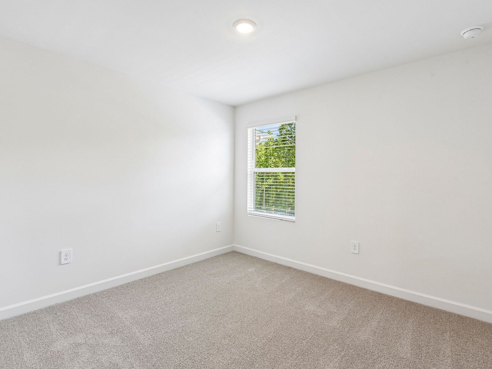 This secondary bedroom makes for the perfect home office.