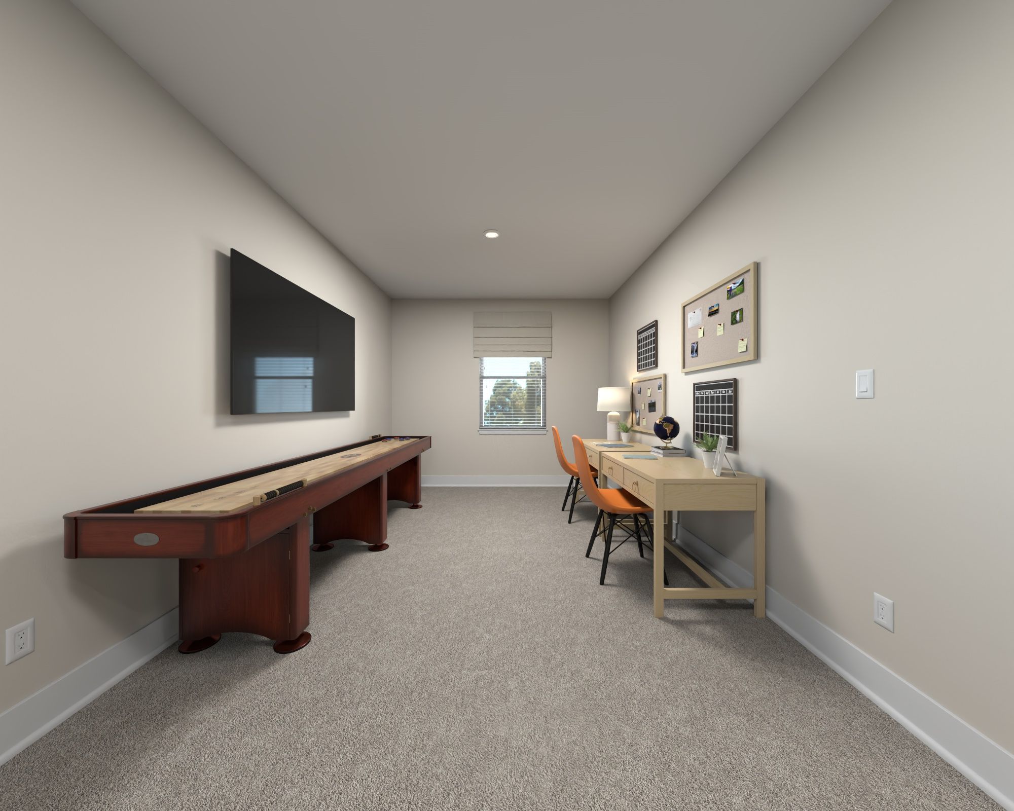 The Quinton floorplan modeled at Manning Mill.