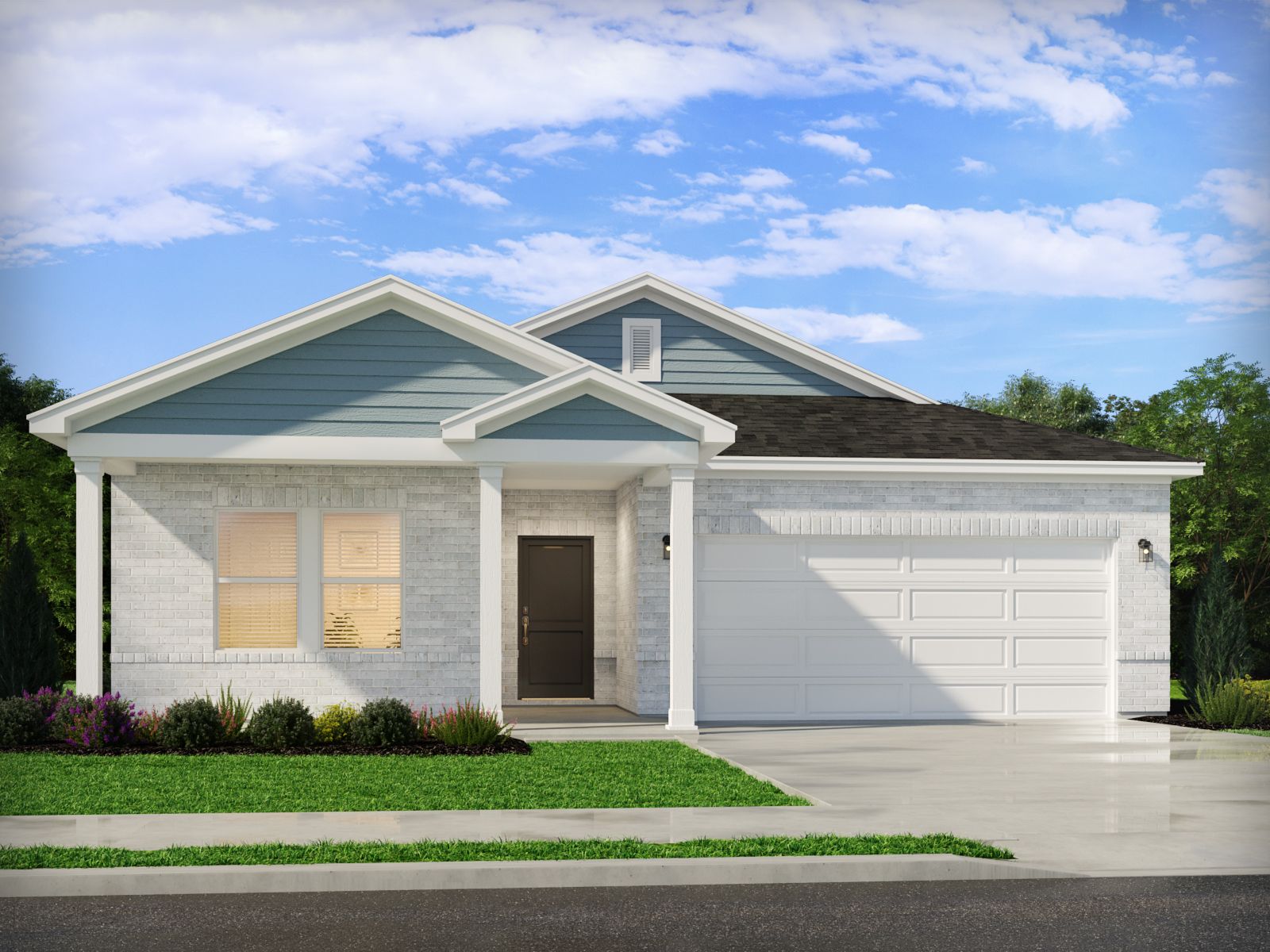 Buchanan - Hidden Trails: Gulfport, Mississippi - Meritage Homes