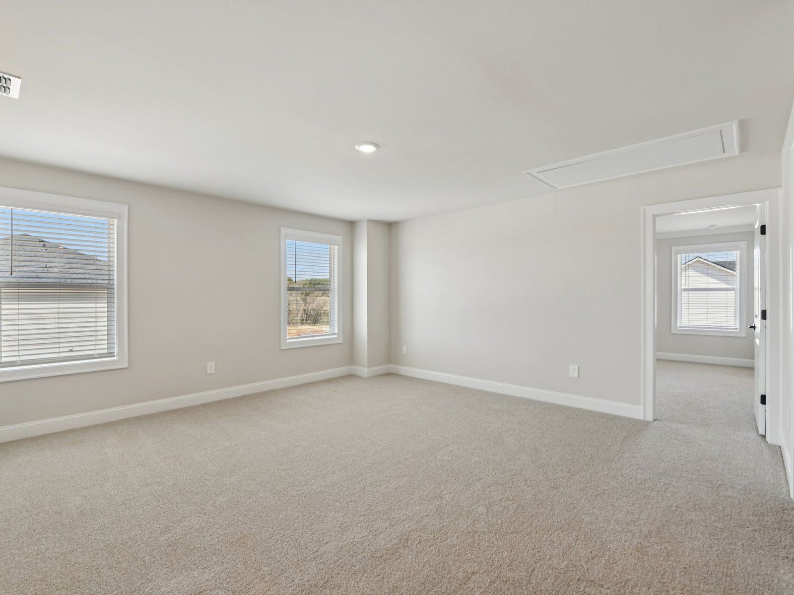The Johnson floorplan with the Relaxed Transitional Linen interior package modeled at River Pointe.
