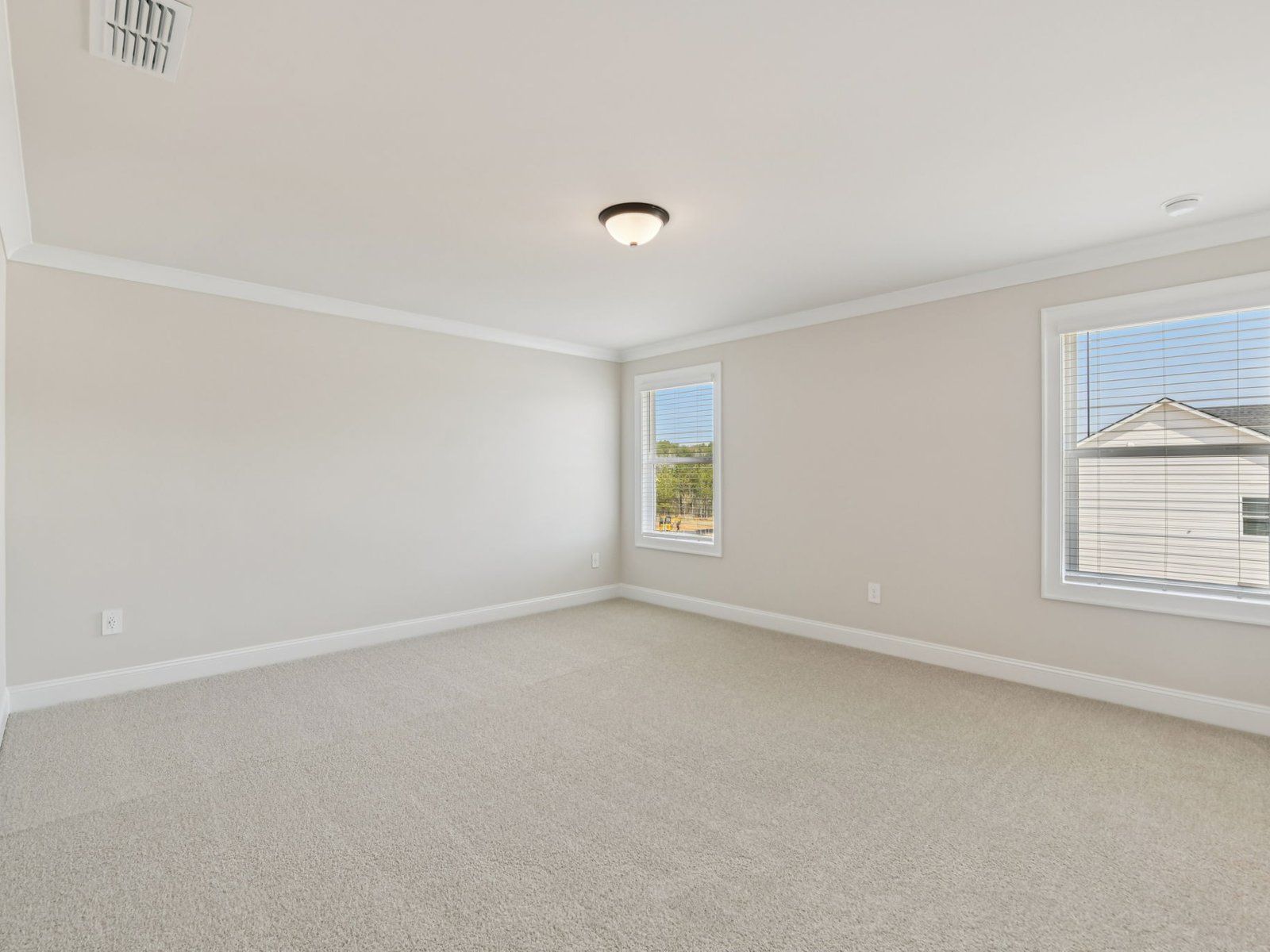The Johnson floorplan with the Relaxed Transitional Linen interior package modeled at River Pointe.