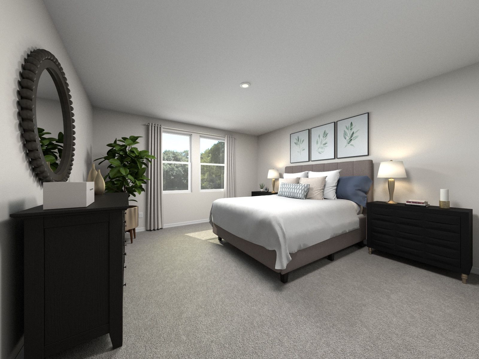 Rendering of Hibiscus Primary Bedroom