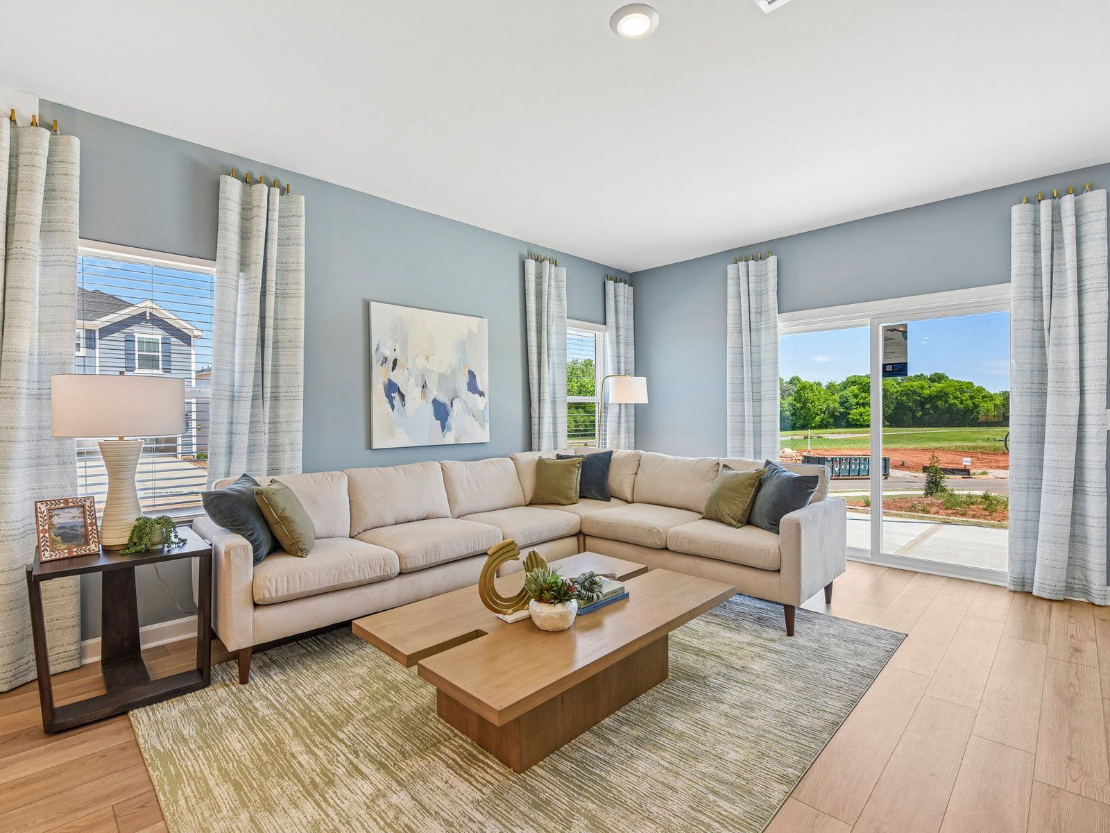 Host movie or game night in the great room.