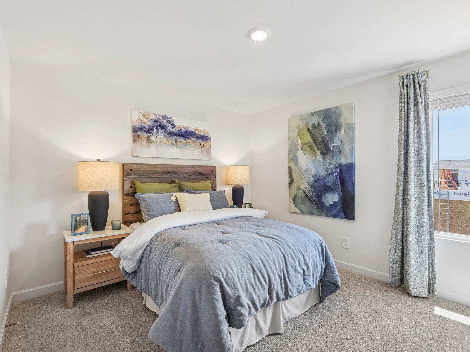 The Kirkwood floorplan offers two secondary bedrooms.