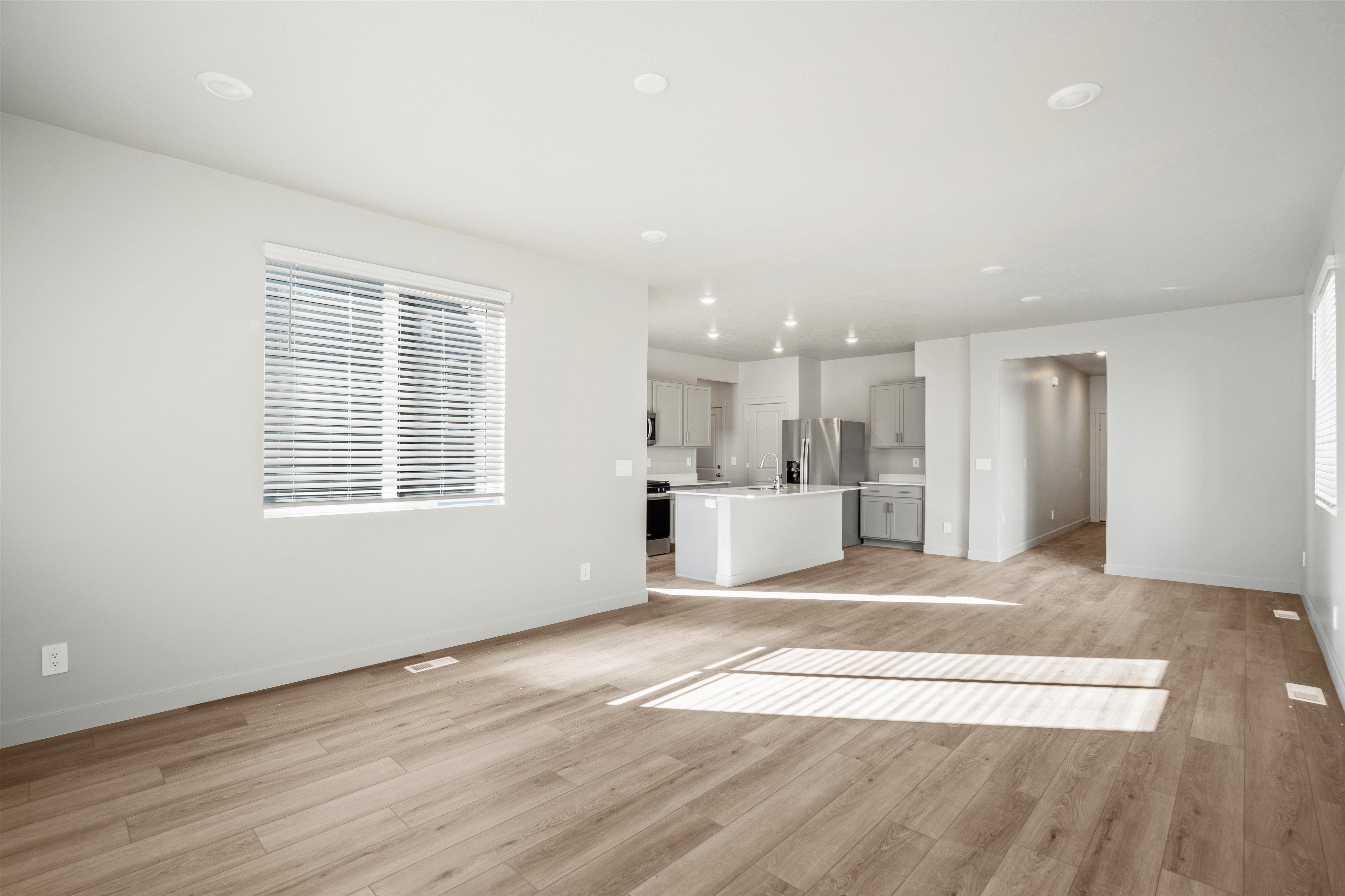 The Sunset floorplan interior image taken at a Meritage Homes community in Eagle Mountain, UT.
