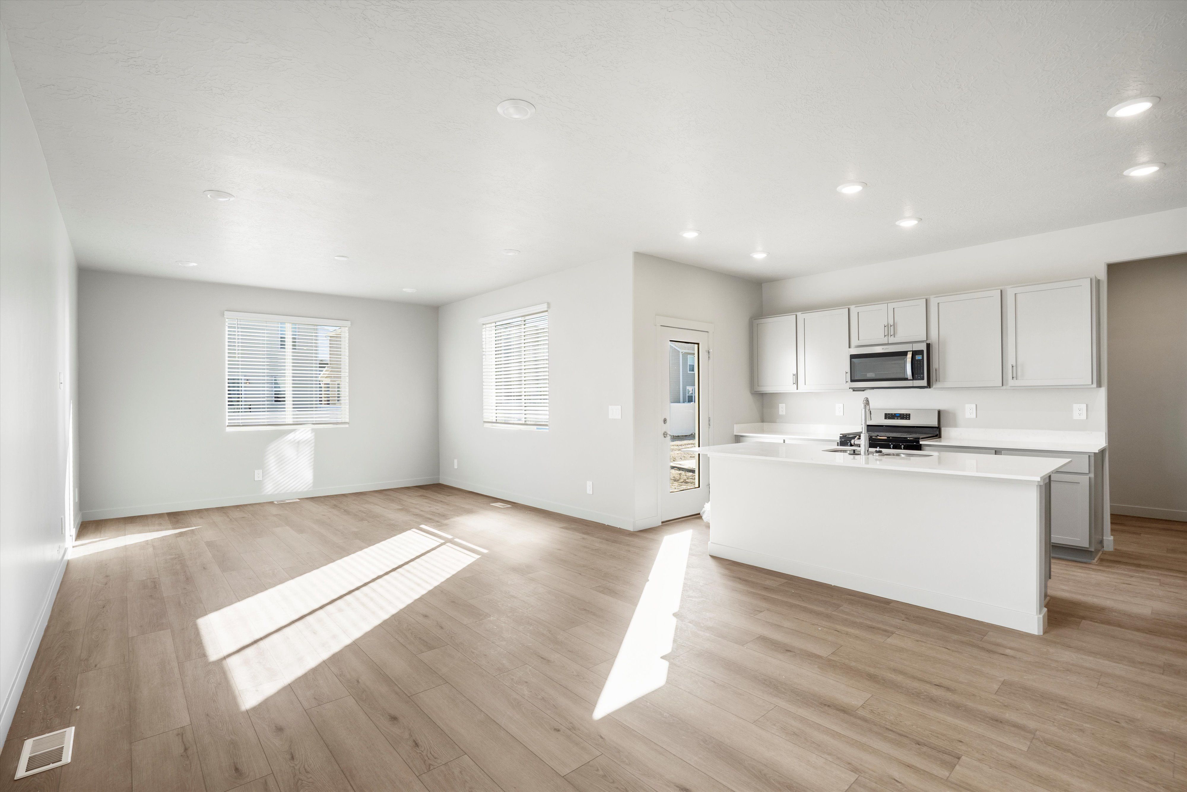 The Sunset floorplan interior image taken at a Meritage Homes community in Eagle Mountain, UT.