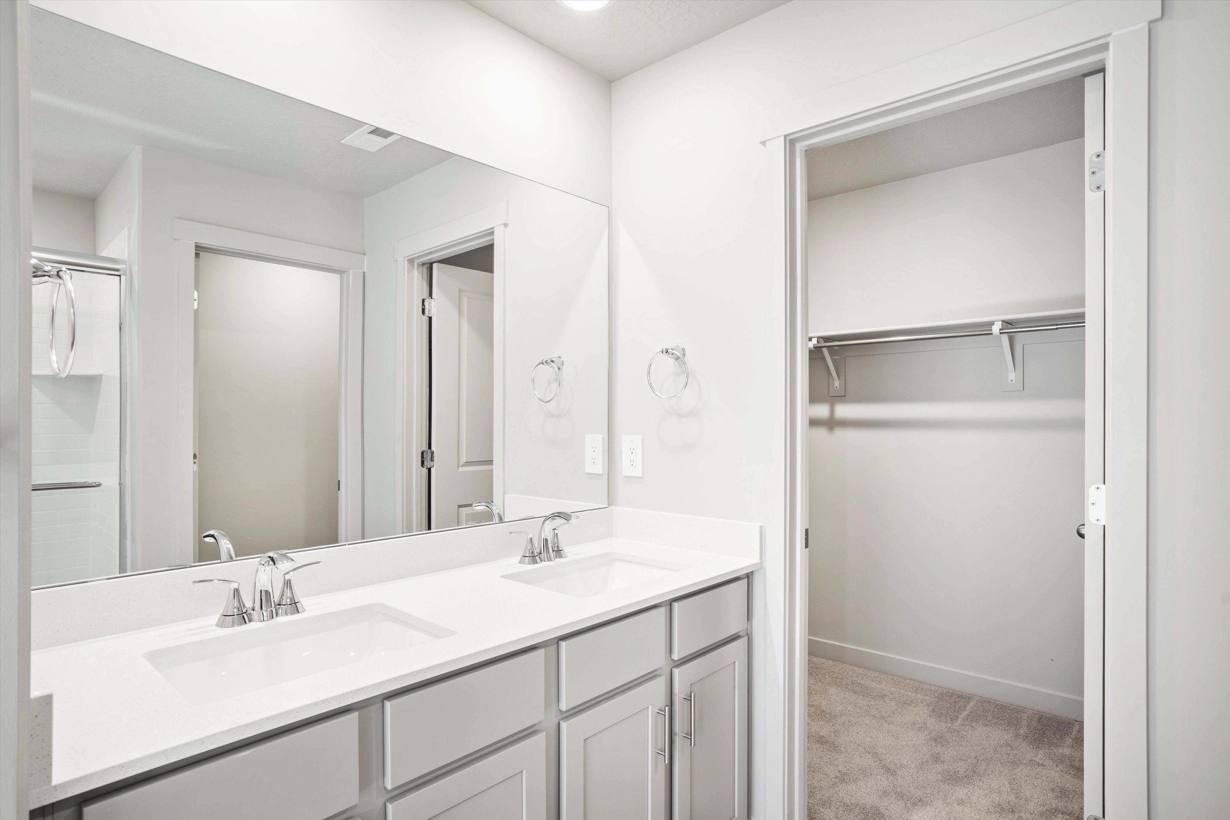 The Sunset floorplan interior image taken at a Meritage Homes community in Eagle Mountain, UT.