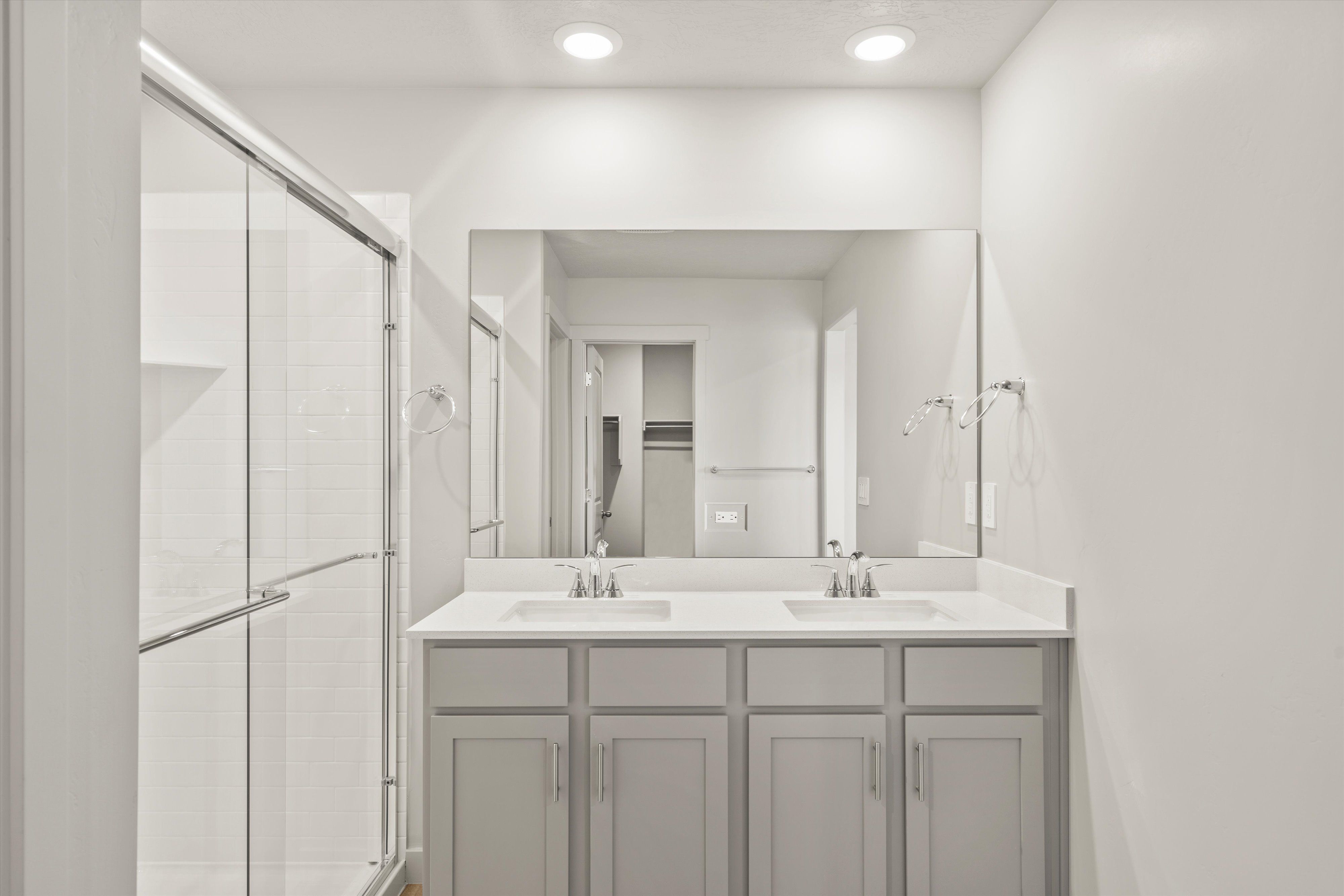 The Scout floorplan interior image taken at a Meritage Homes community in Eagle Mountain, UT.