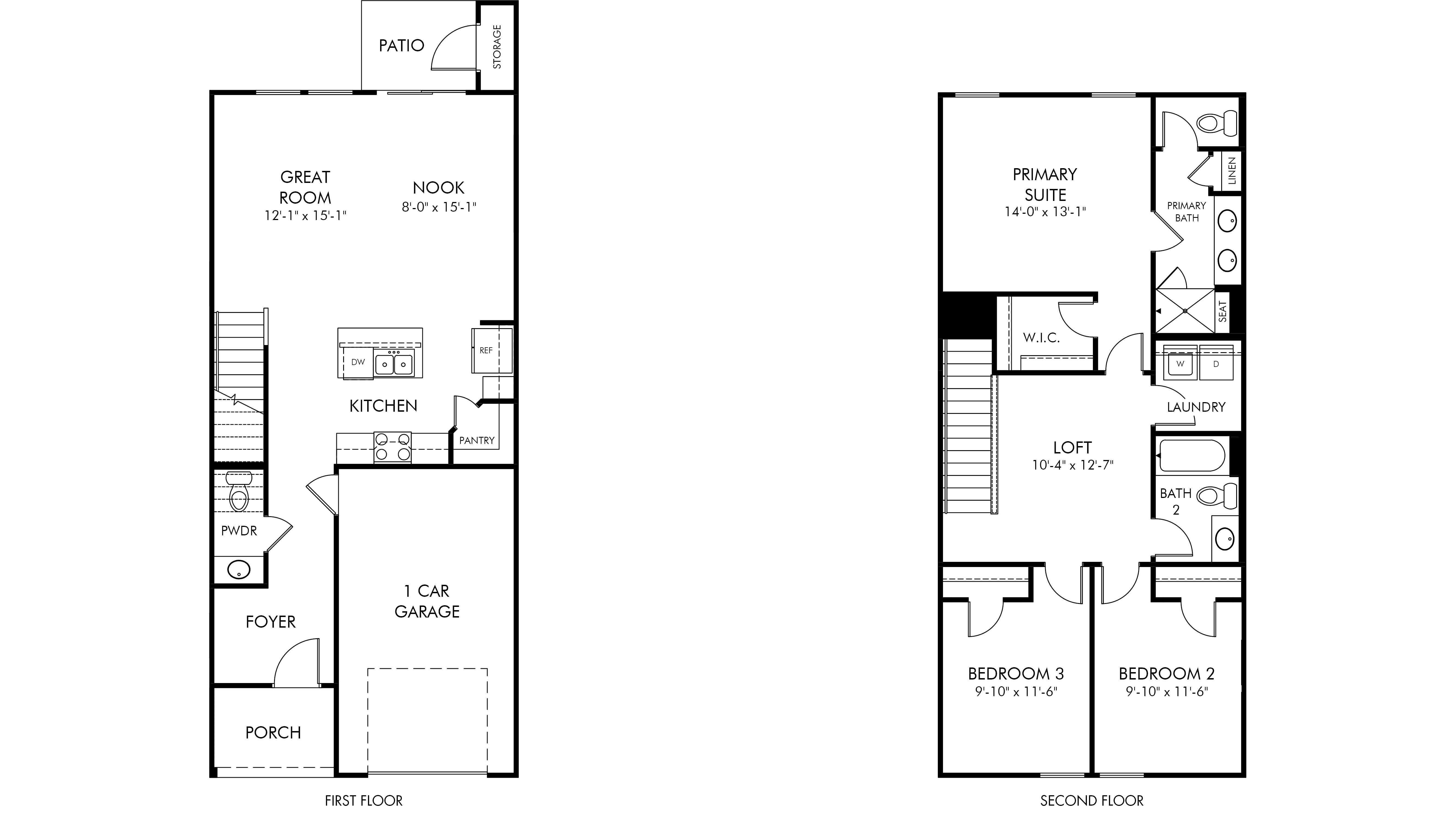 Amber floor plan