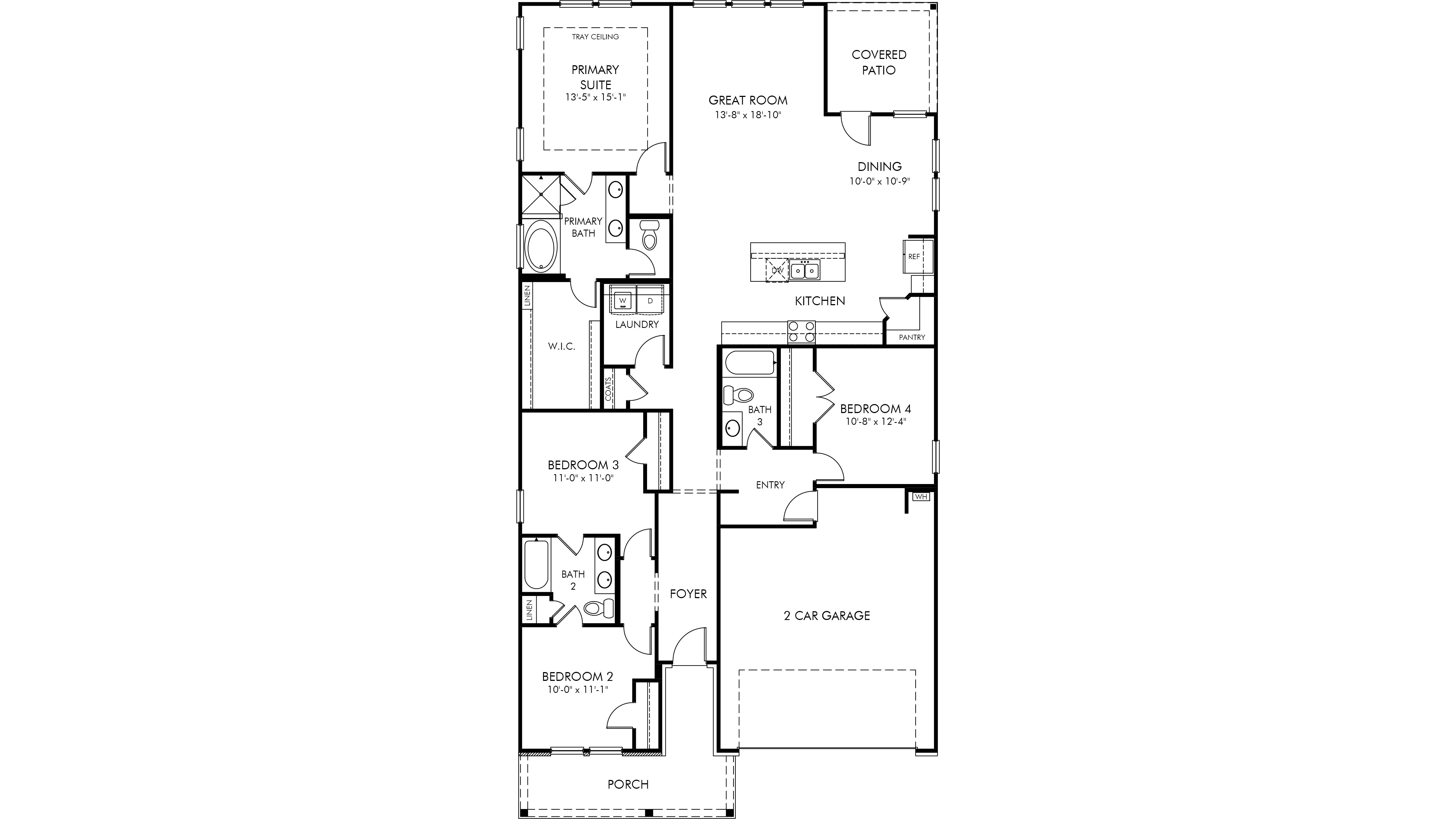 Gibson floor plan