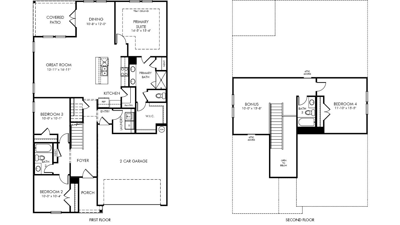 Carolina floor plan