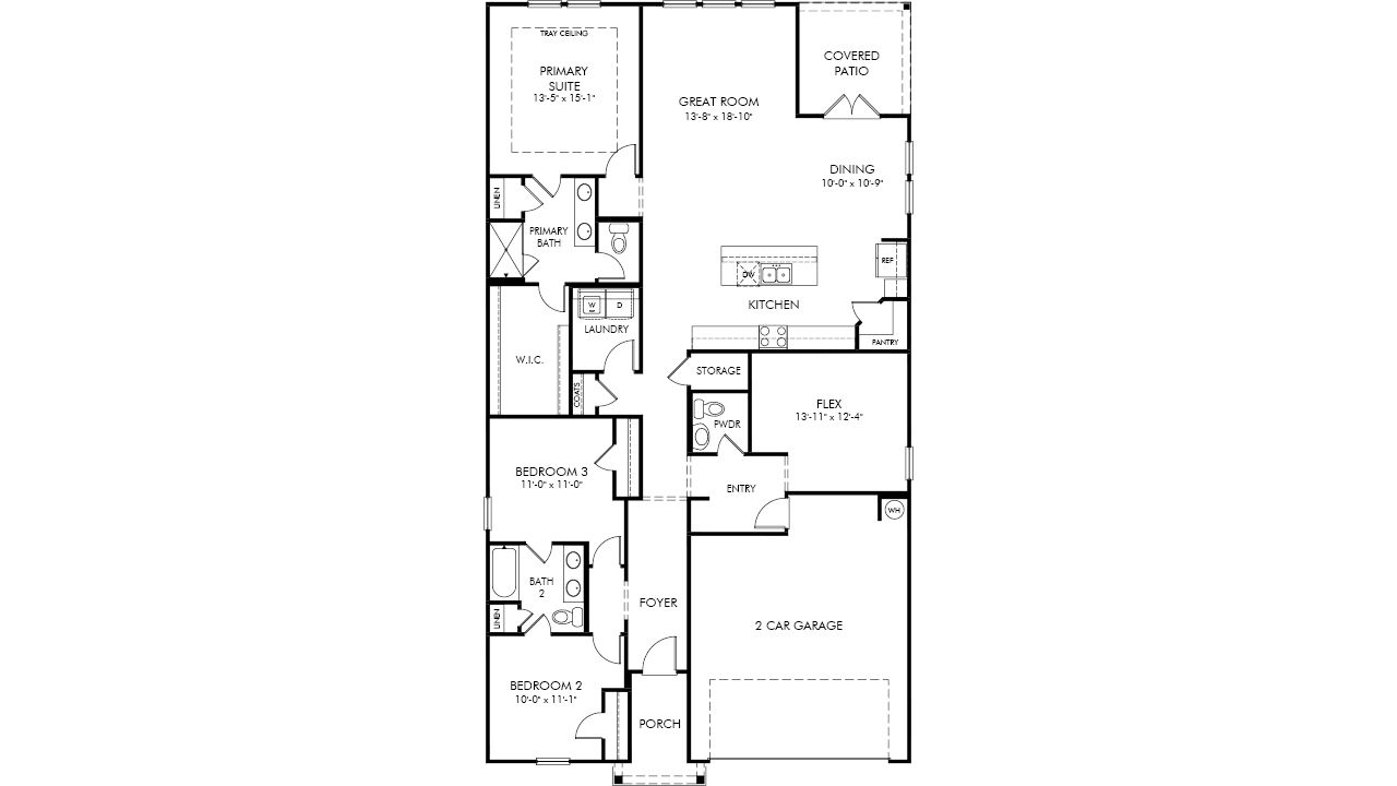 Gibson floor plan